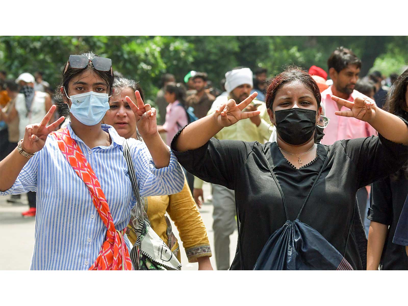 Representative Image of protestors at Jantar Mantar (File Photo/ANI)