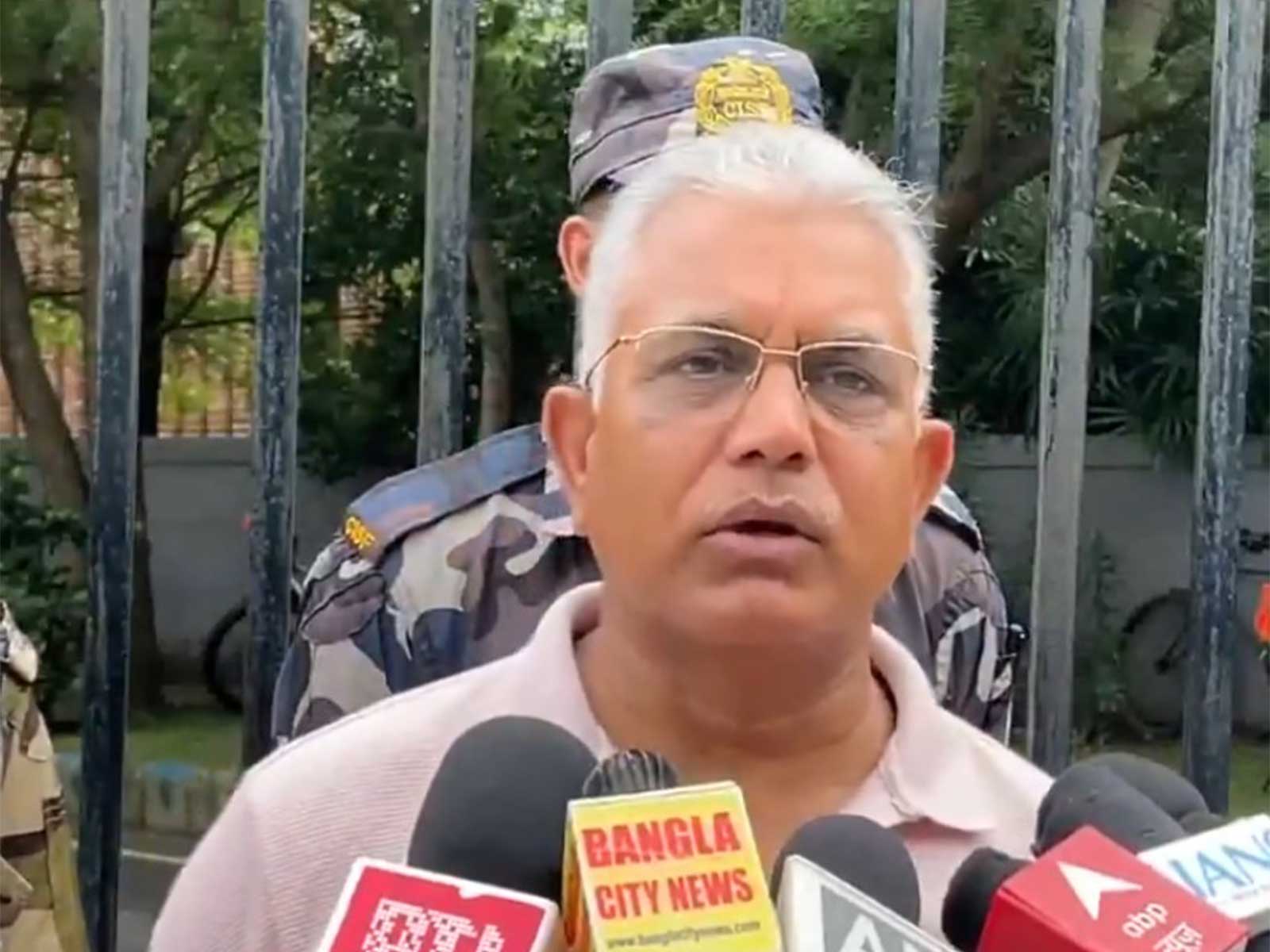 BJP leader Dilip Ghosh (Photo/ANI)