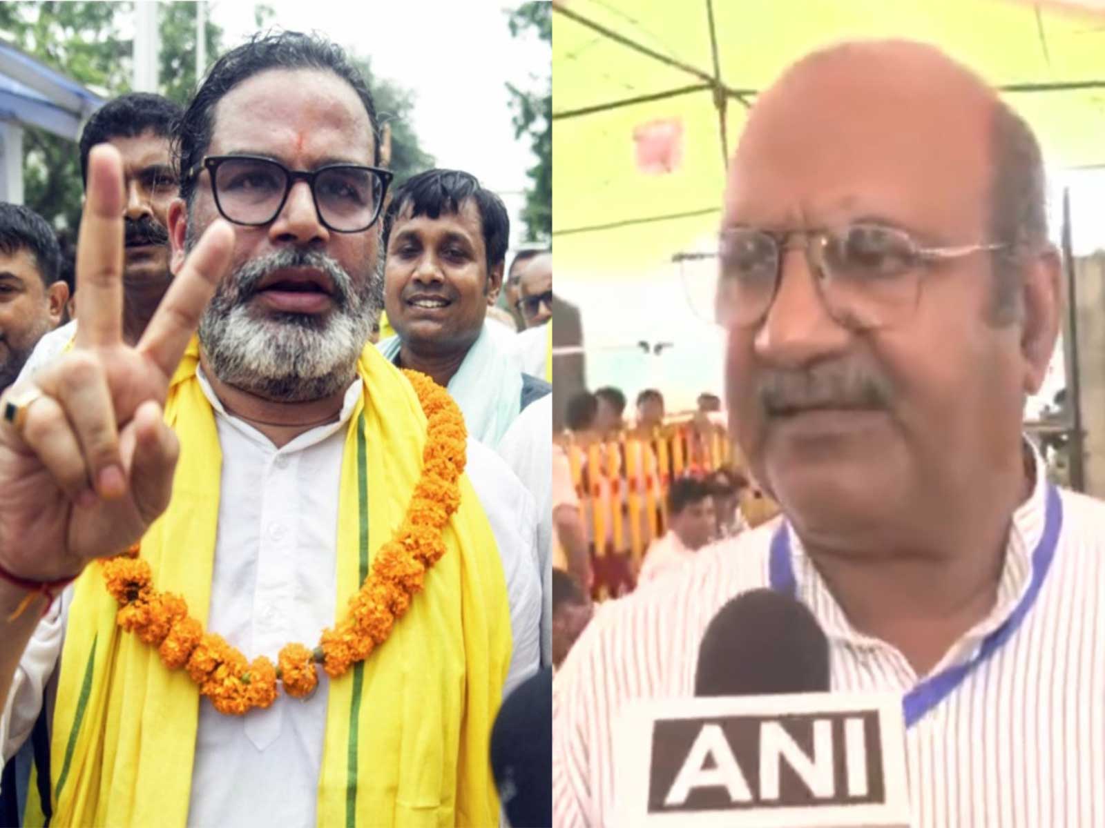 Jan Suraaj candidate Prashant Kishor leads in Bankipur and Congress' Ghanshyam Singh leads in Datia (Photo/ANI)