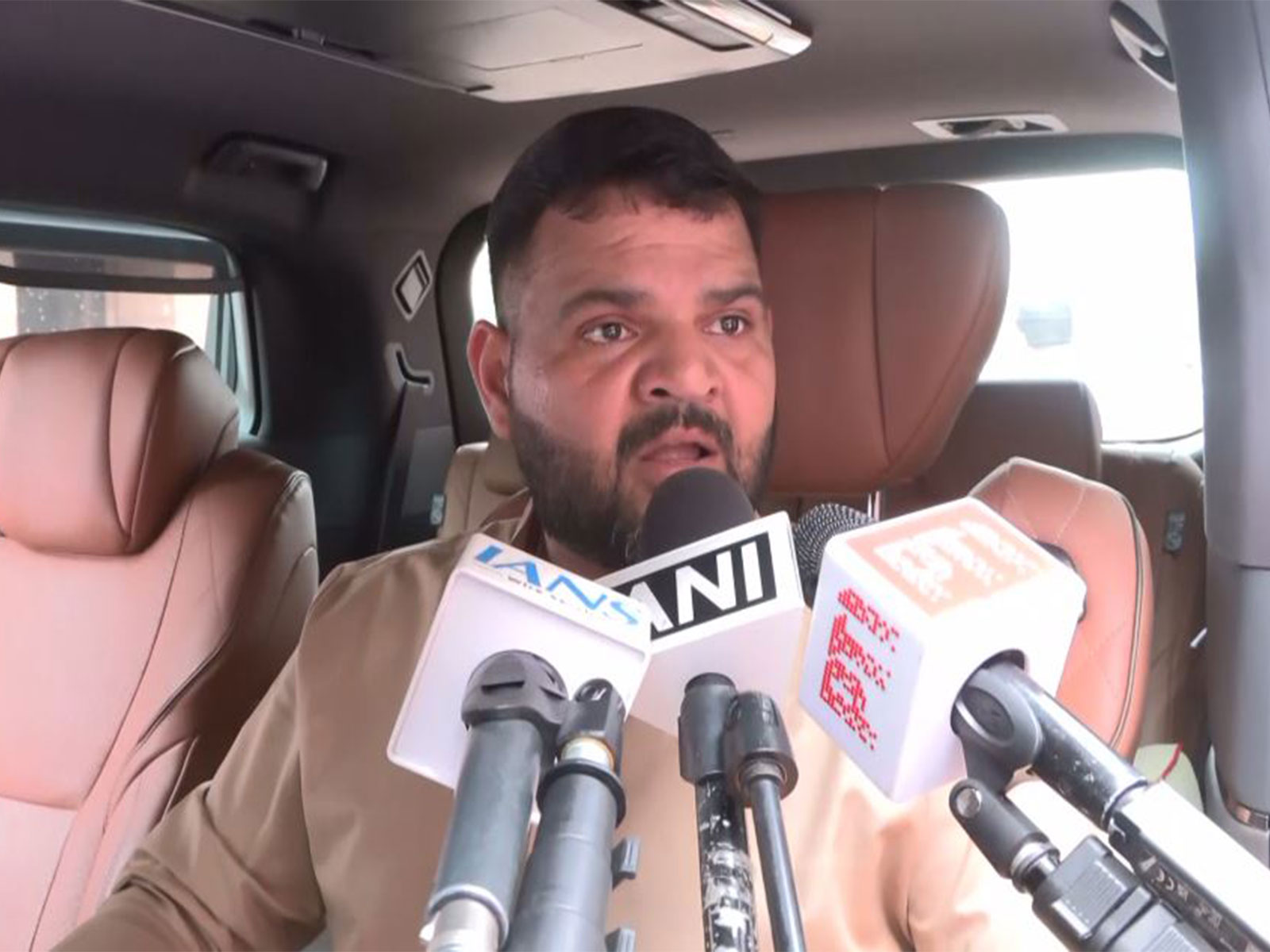 Brij Bhushan Sharan Singh's son Karan Bhushan Singh (Photo: ANI)