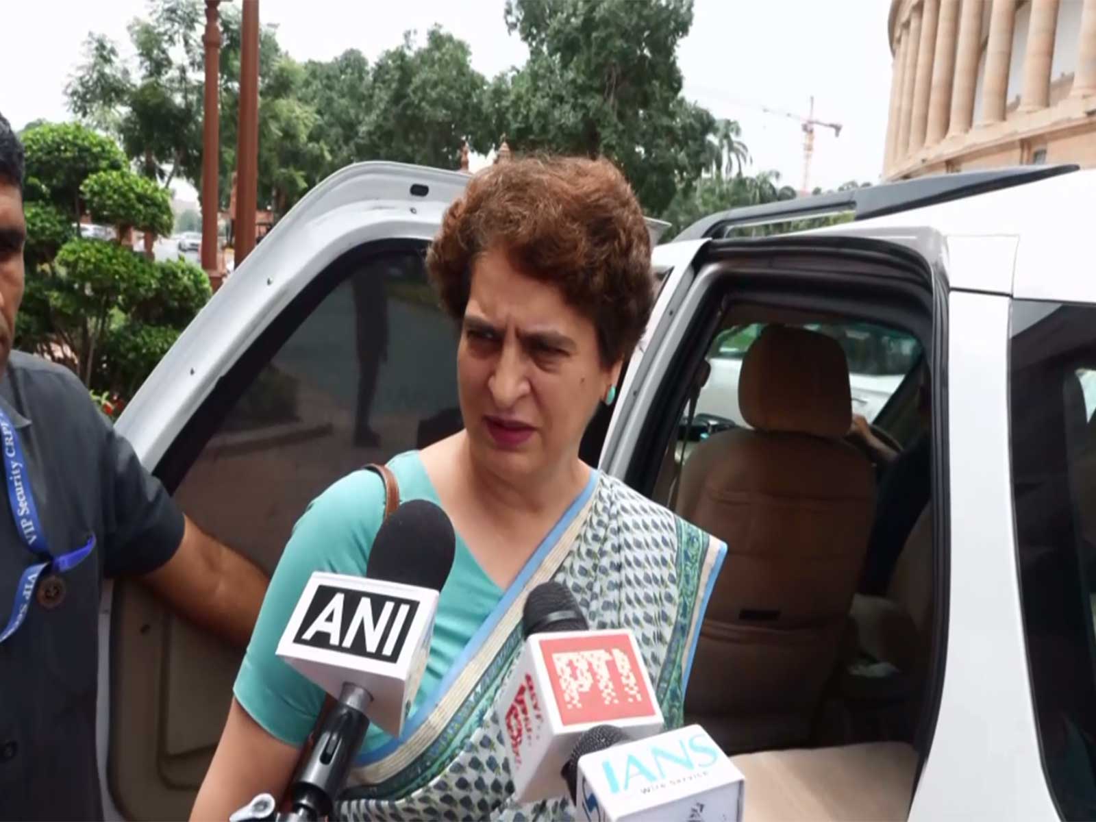 Congress MP Priyanka Gandhi (Photo/ANI)