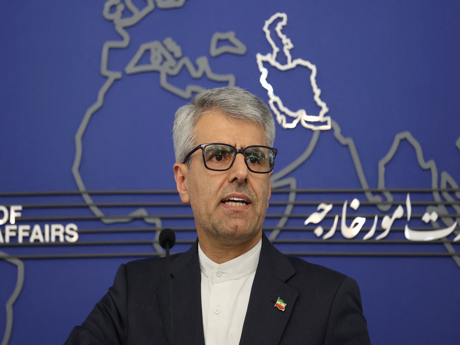 Iranian Foreign Ministry spokesperson Esmail Baghaei (File Photo/Reuters)
