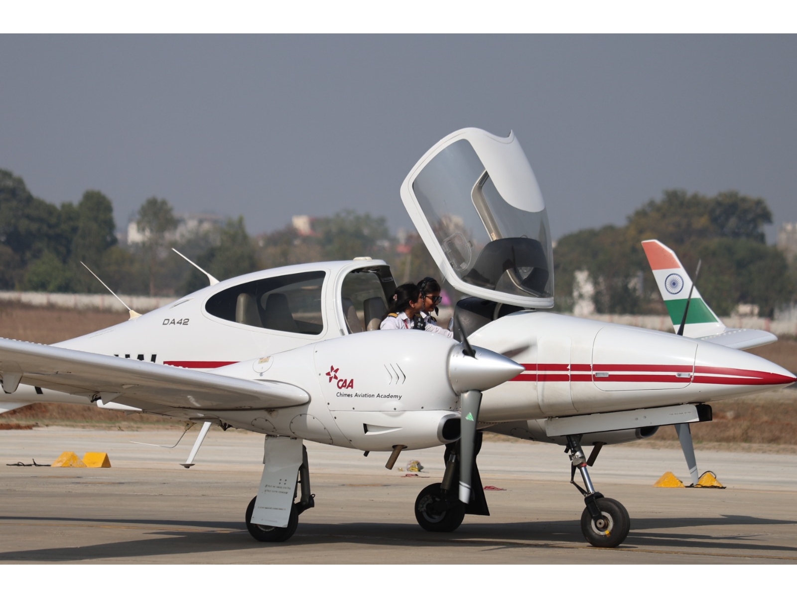 Inside the Cockpit: Multi-Engine Flight Training at Chimes Aviation Academy's Neemuch Base