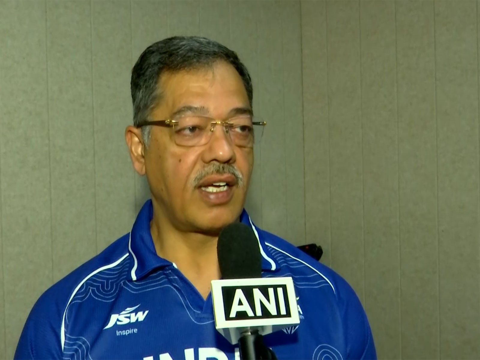 Indian weighlifting coach Vijay Sharma. (Photo: ANI)
