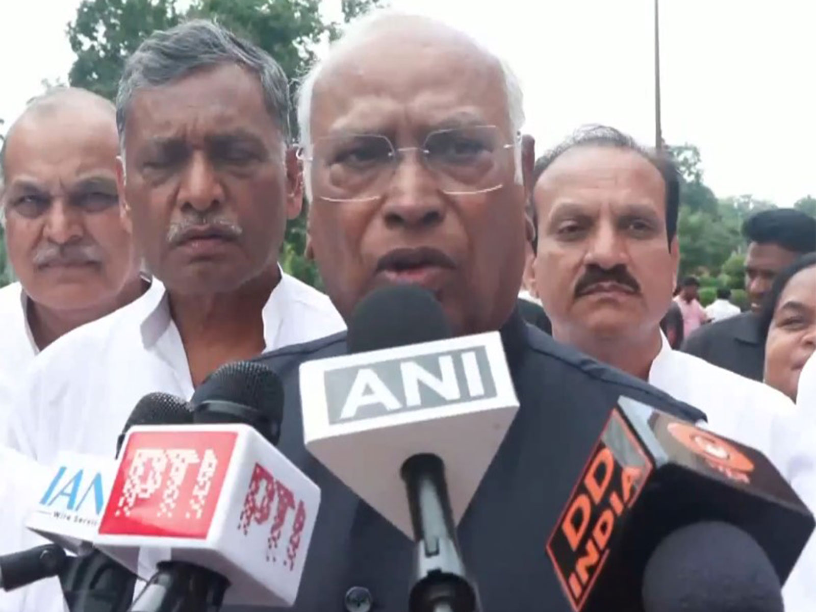 Congress president Mallikarjun Kharge (Photo/ANI)