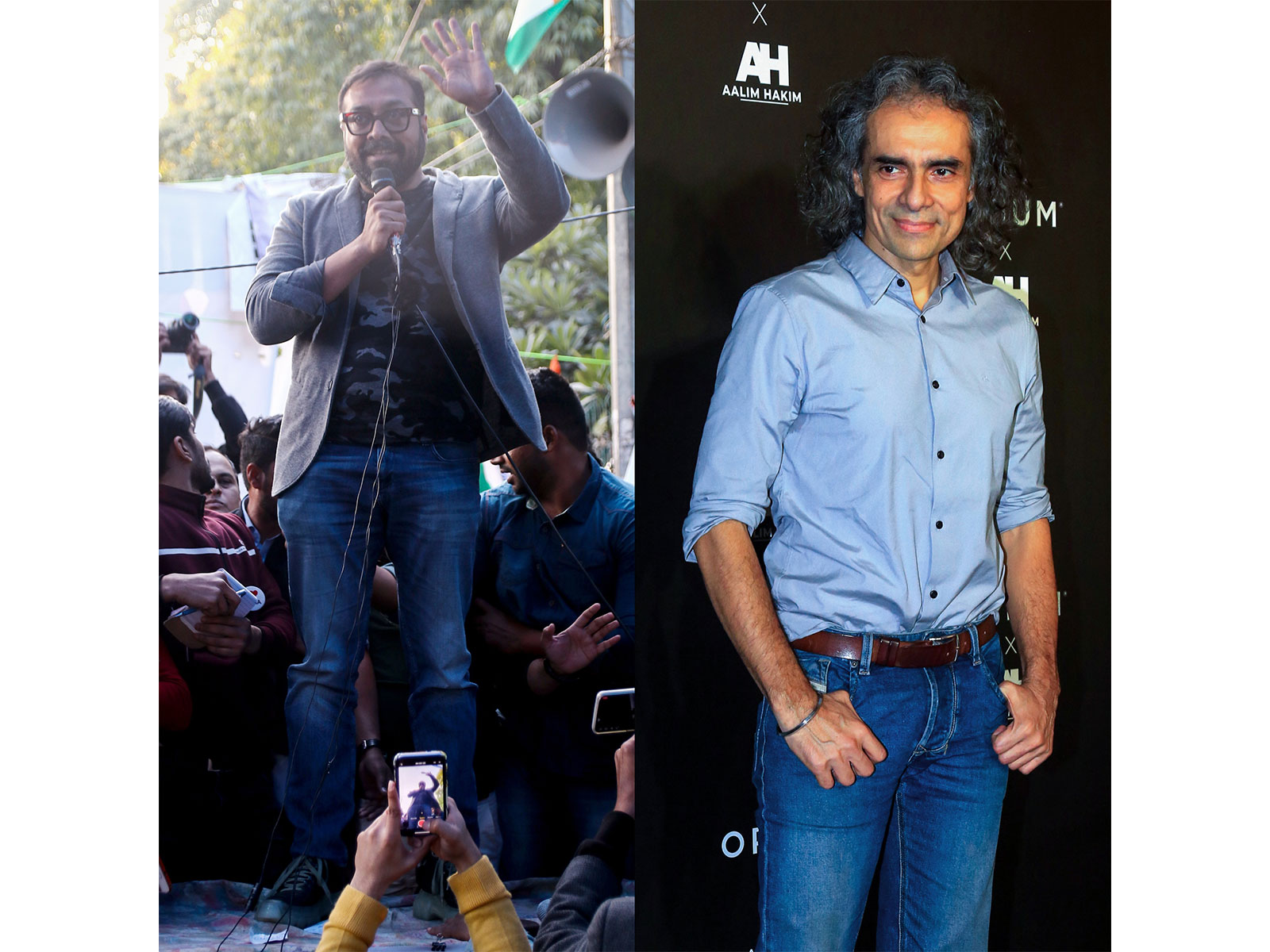 Anurag Kashyap and Imtiaz Ali (Photo/ANI)