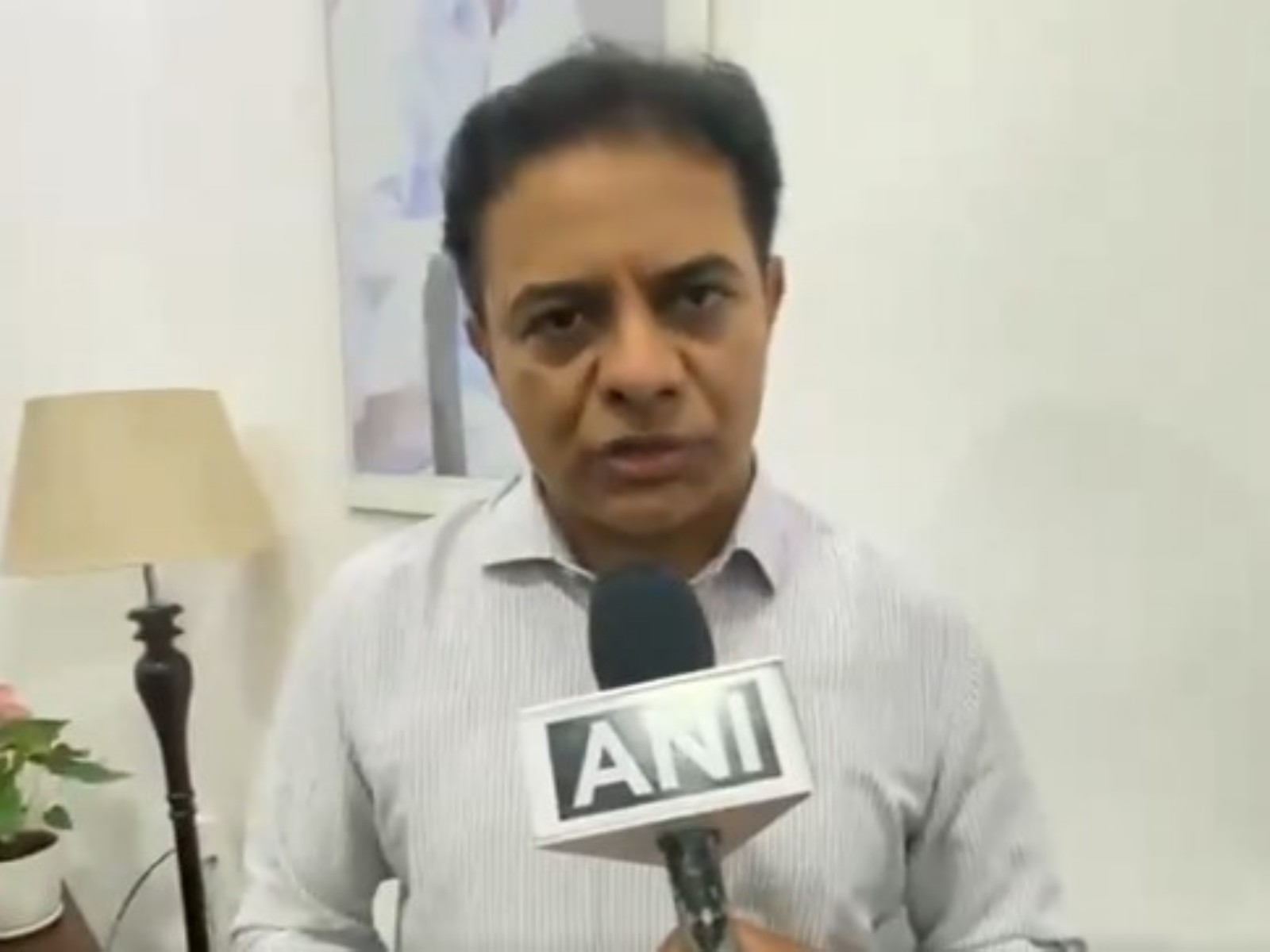 Bharat Rashtra Samithi (BRS) working president KT Rama Rao (Photo/ANI)