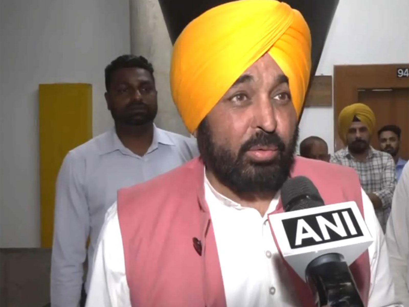 Punjab CM Bhagwant Mann (Photo/ANI) 