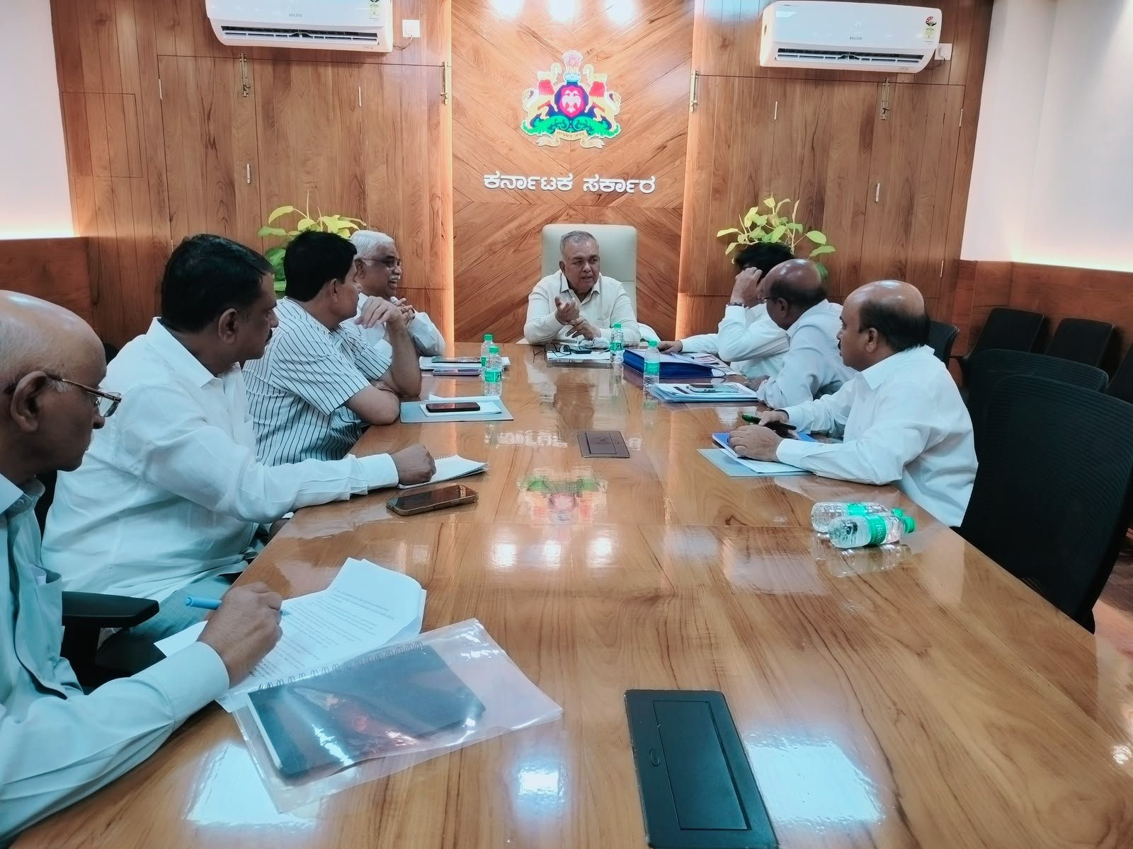 Karnataka Water Resources Minister Ramalinga Reddy (Photo/Office of Ramalinga Reddy)