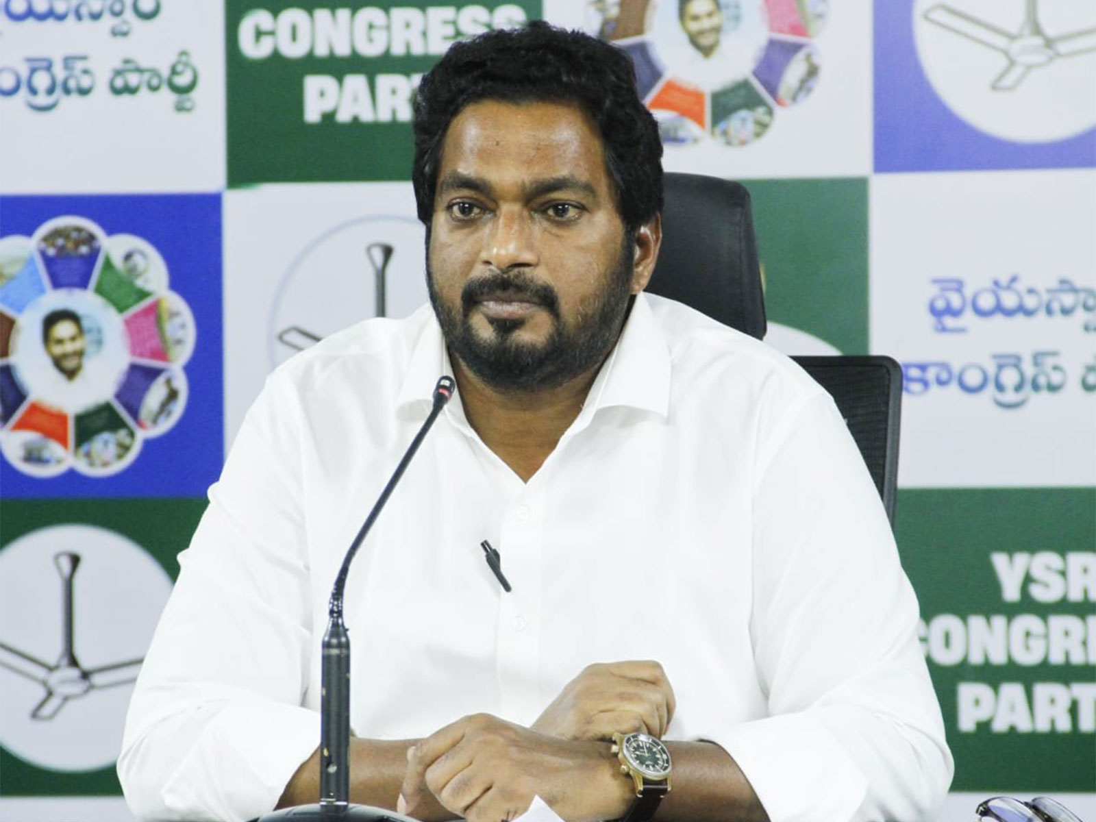 YSRCP MLC Arun Kumar (File Photo/ANI)