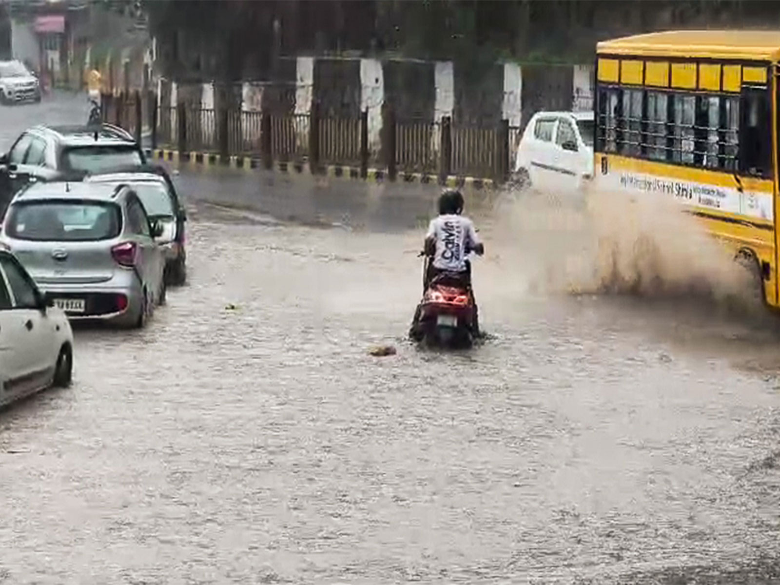 Visual from Dhalli area in Shimla (Photo/ANI)