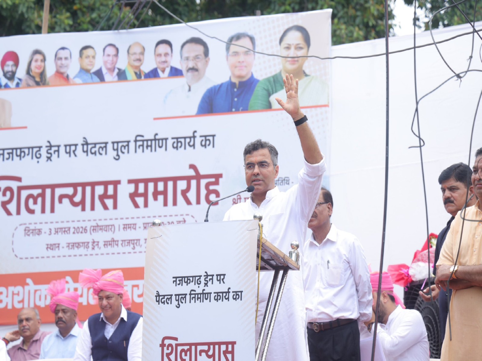 Delhi PWD Minister Parvesh Singh (Photo:X@p_sahibsingh)