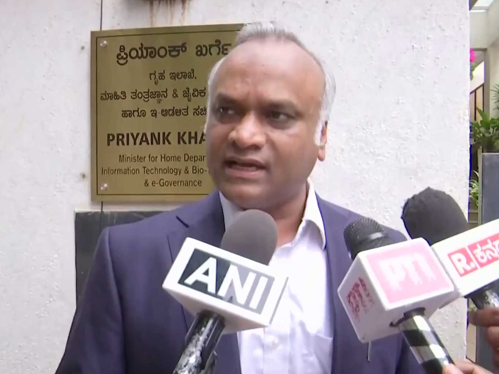 Karnataka Home Minister Priyank Kharge (Photo/ANI)
