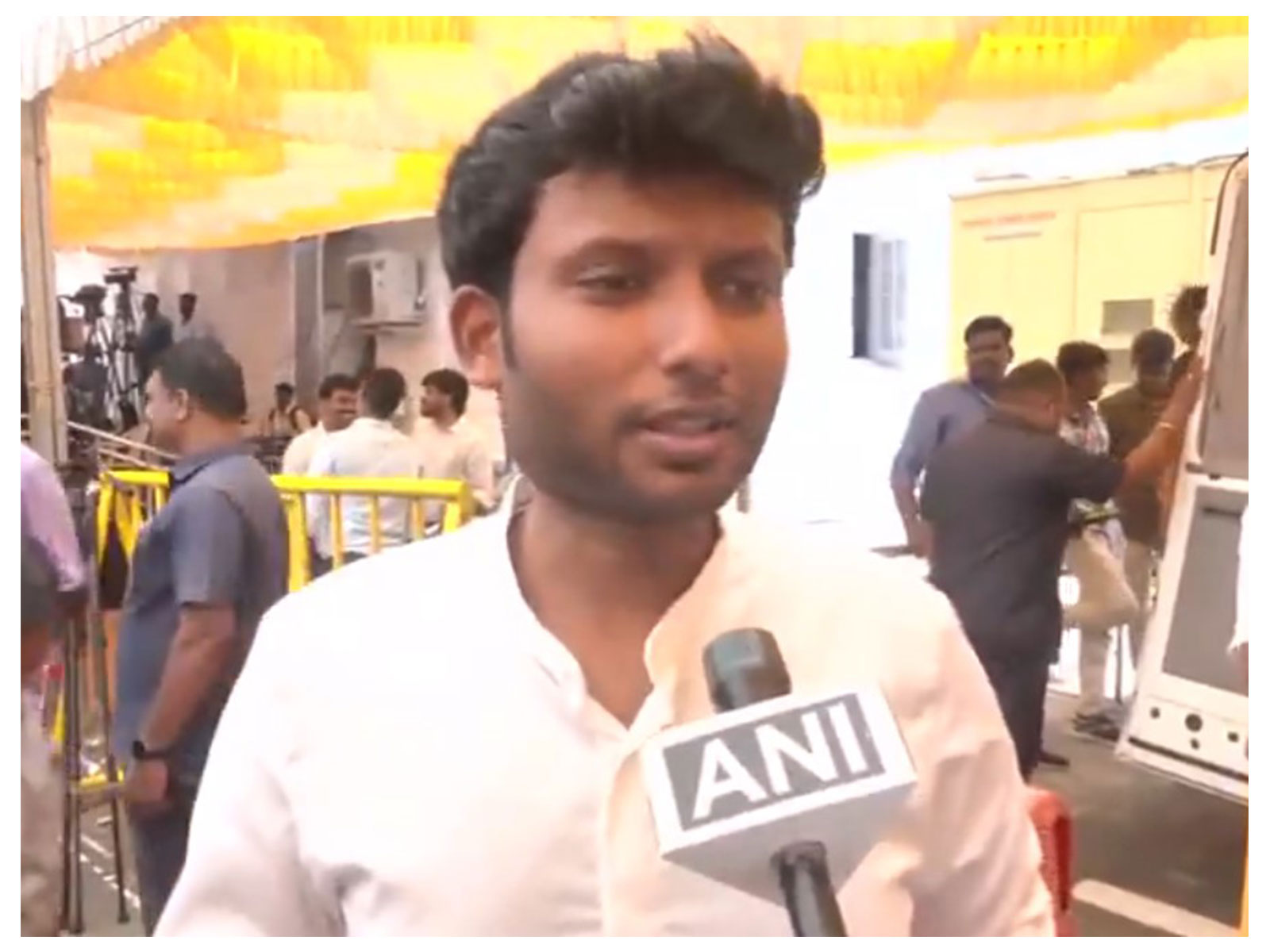 Tamilaga Vettri Kazhagam (TVK) MLA Rhevanth Charan (File Photo/ANI)