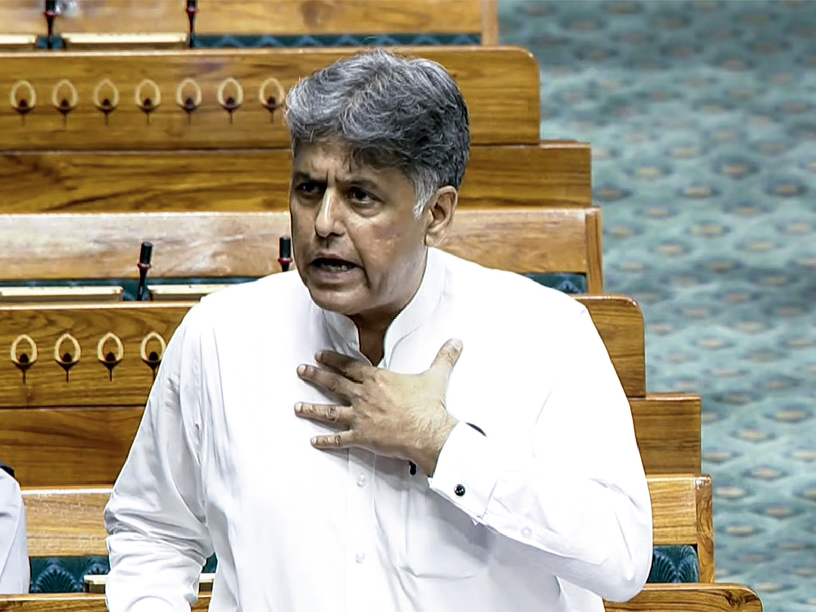 Congress MP Manish Tewari (File Photo/ANI) 