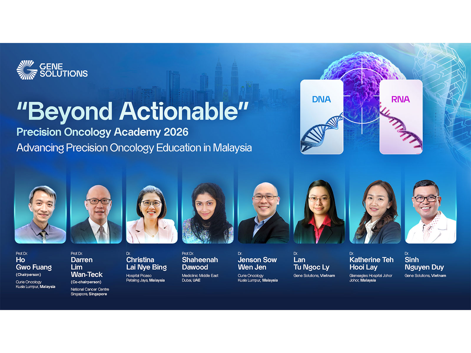 Gene Solutions Advances Precision Oncology Education in Malaysia with the ''Beyond Actionable'' Academy