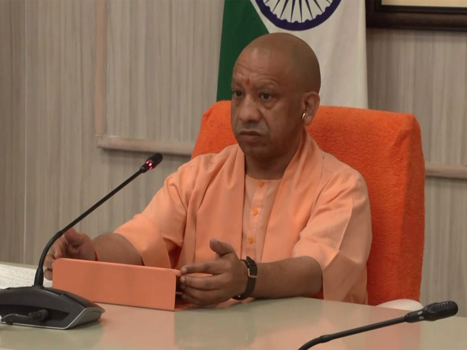 Uttar Pradesh CM Yogi Adityanath (Photo/ANI)  