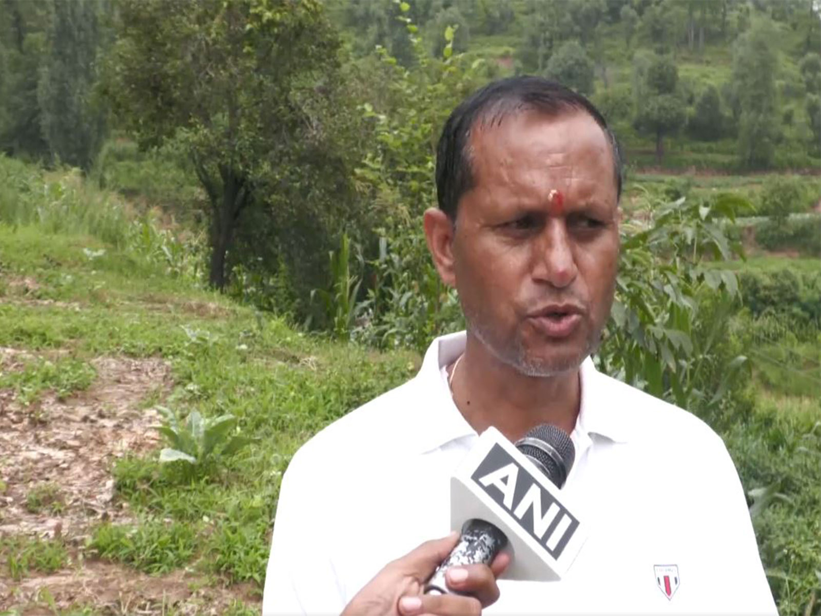 Former Sarpanch Surinder Singh, Udhampur, told ANI that the construction of the tunnel will generate jobs for the locals and farmers will "benefit a lot". (Photo/ANI)