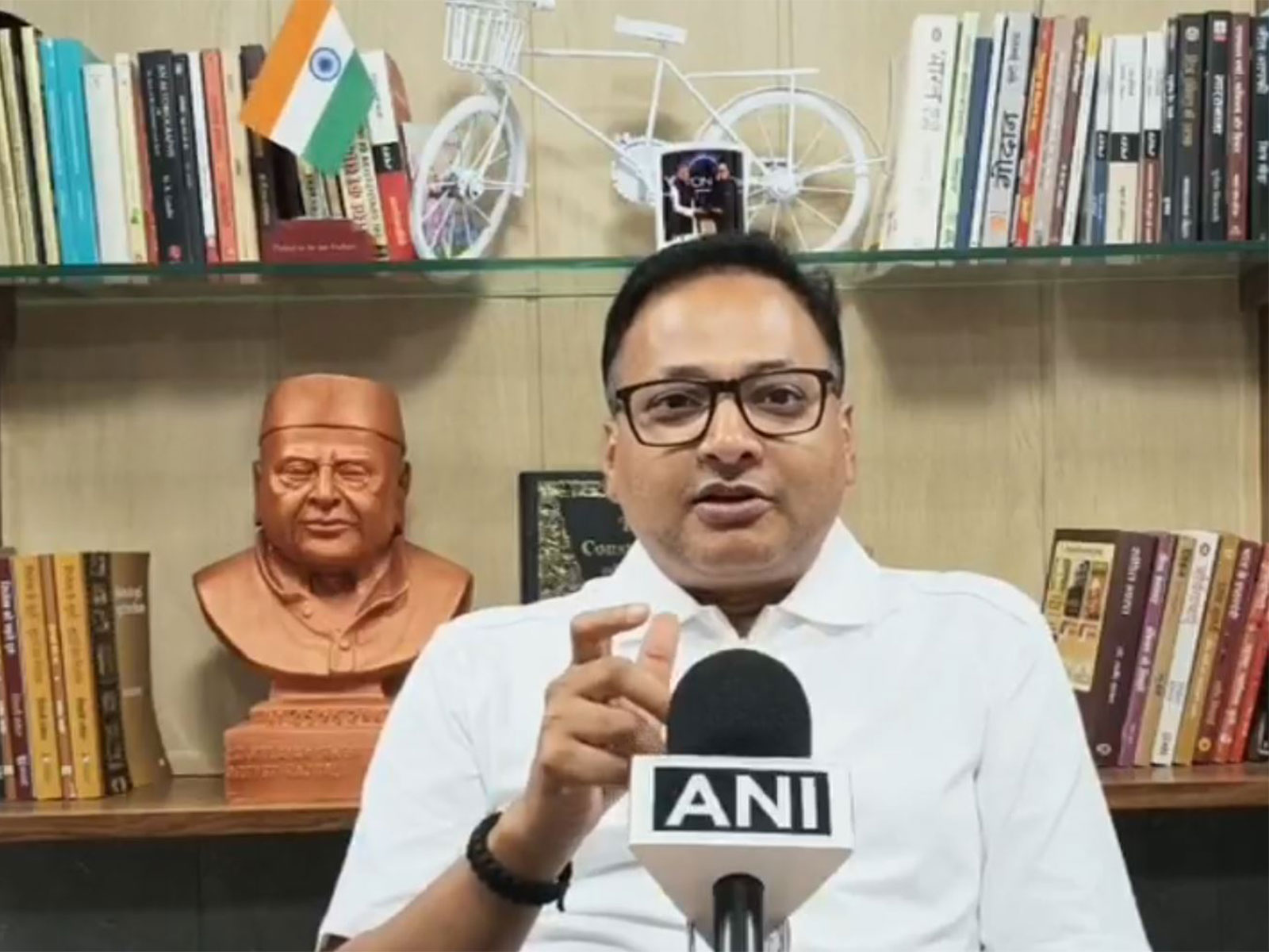 Samajwadi Party leader Ashutosh Verma (Photo/ANI)