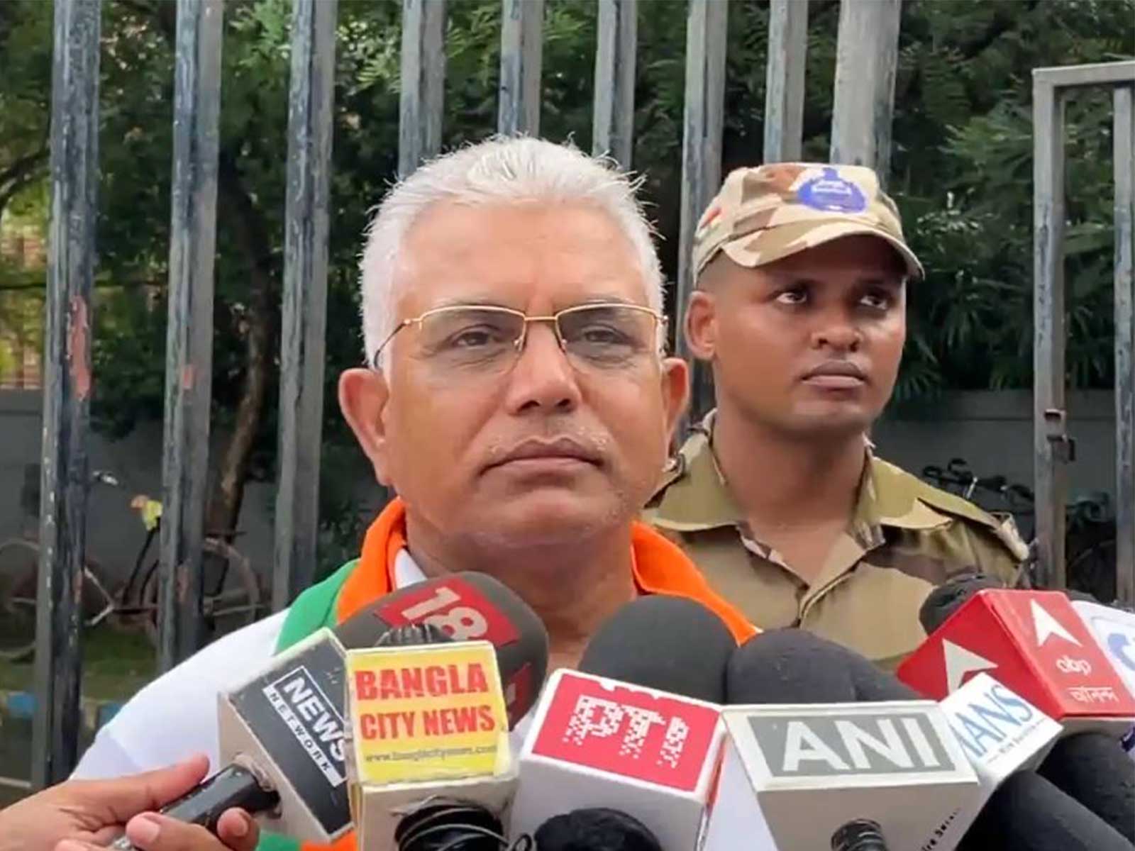 West Bengal Minister Dilip Ghosh (Photo/ANI)