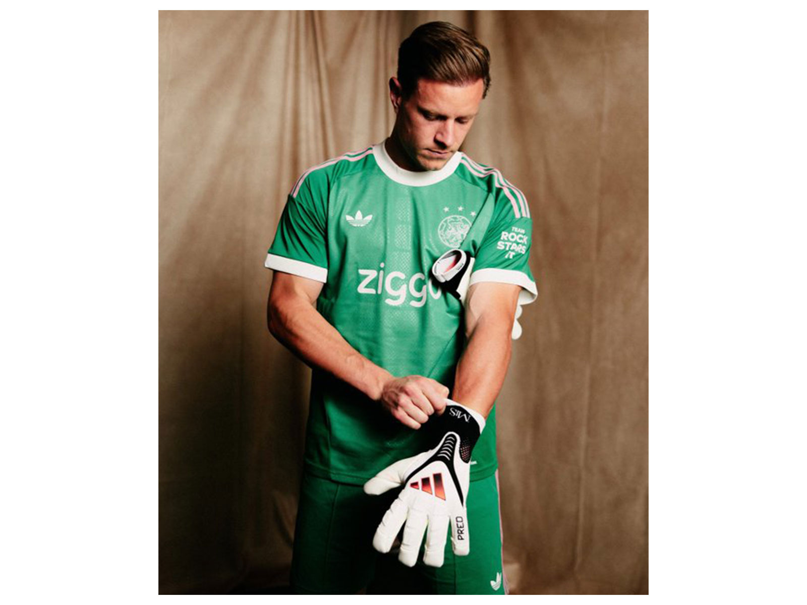Marc-Andre ter Stegen in AFC Ajax colours. (Photo: @AFCAjax X)