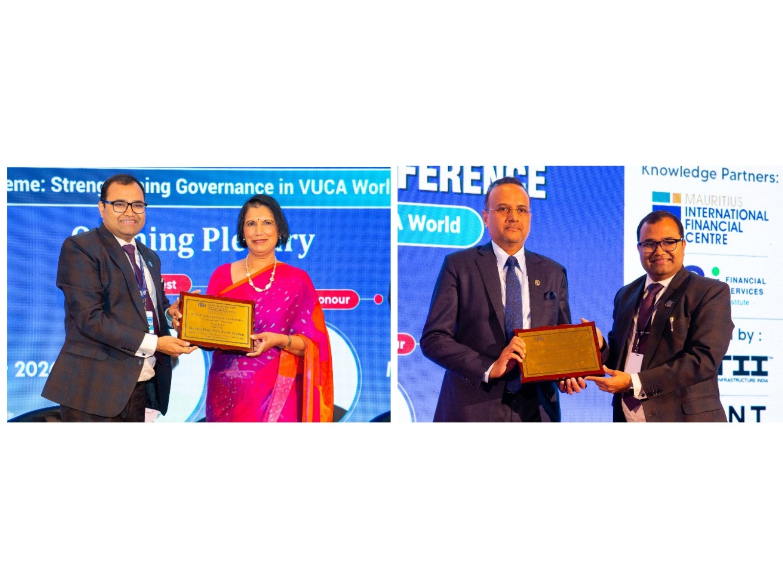 Minister of Financial Services and Economic Planning, Mauritius, graces ICSI's 5th International Conference