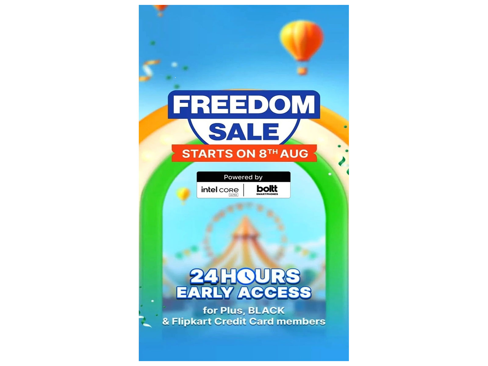 boltt x Flipkart Freedom Sale 2026