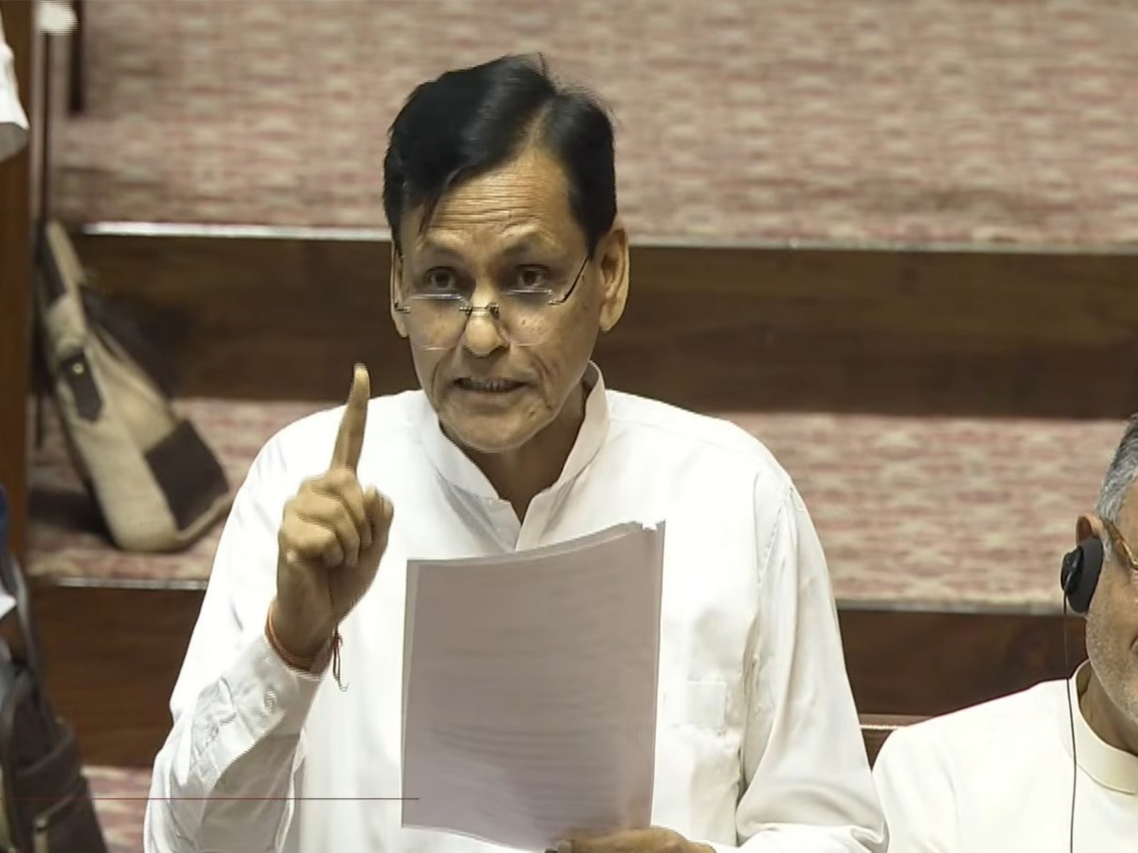 Union Minister of State for Home Affairs, Nityanand Rai (Photo: Sansad TV)