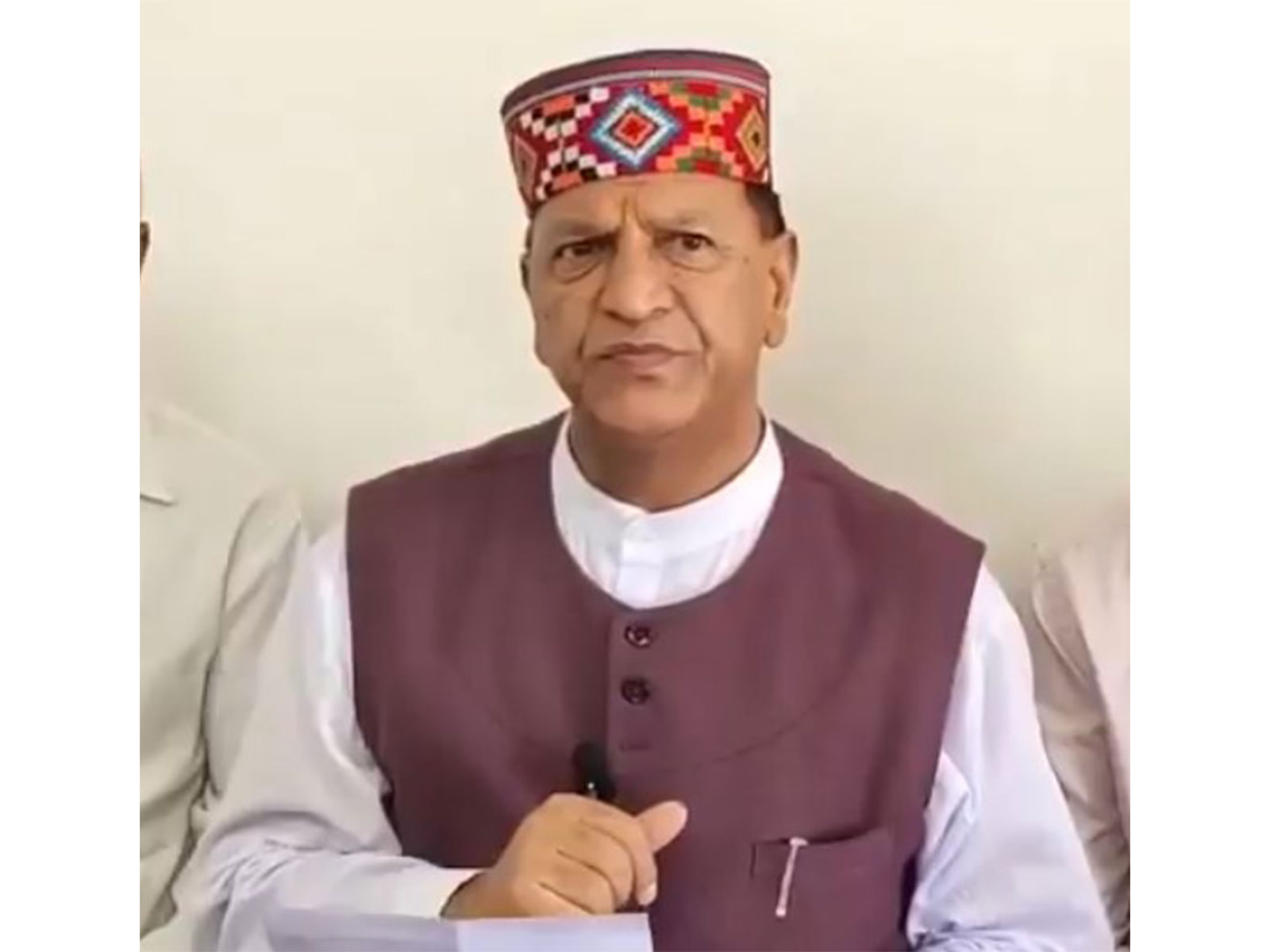 Himachal BJP president Rajeev Bindal (File Photo/ANI)