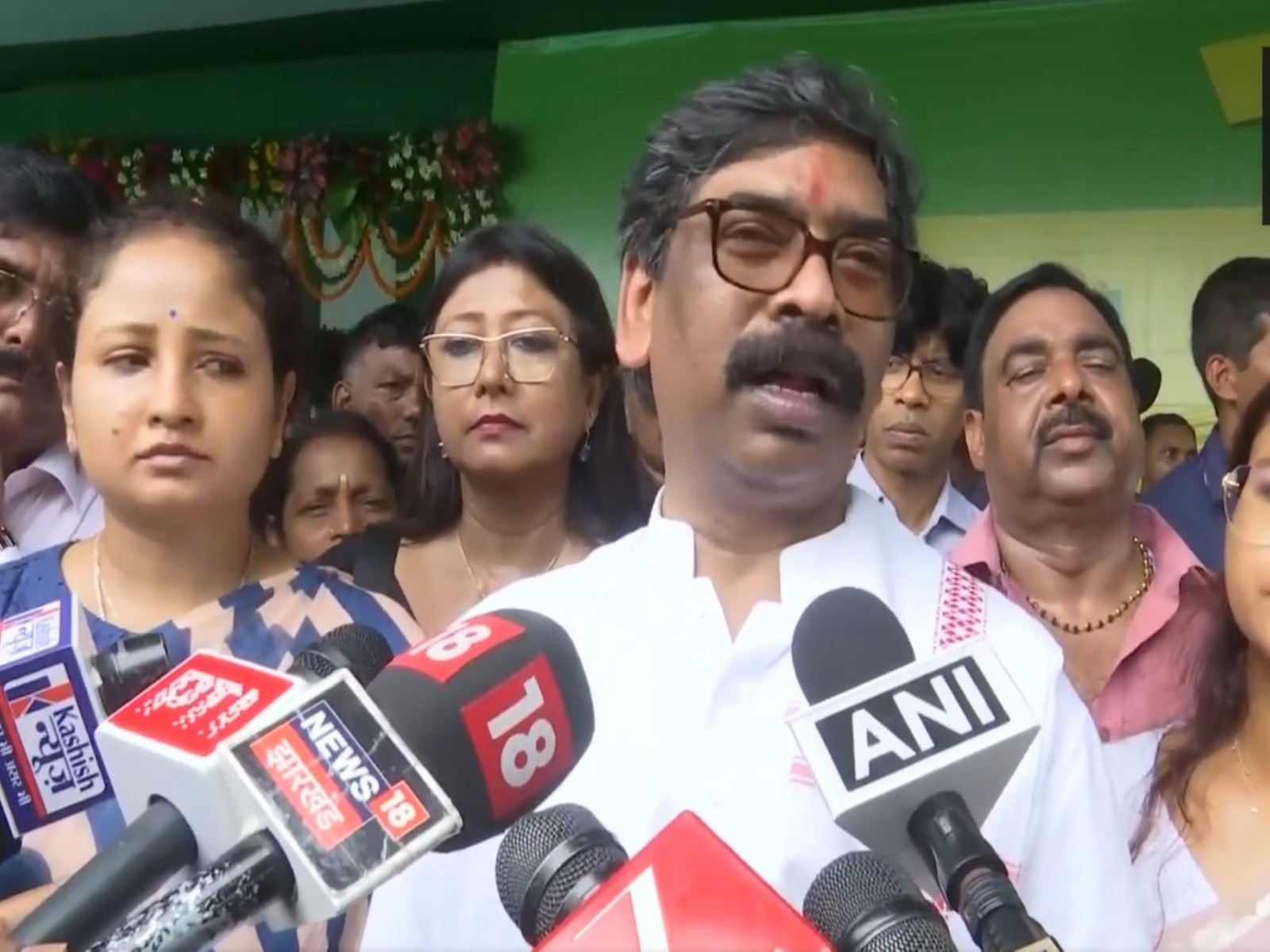  Jharkhand Chief Minister Hemant Soren (Photo/ANI)