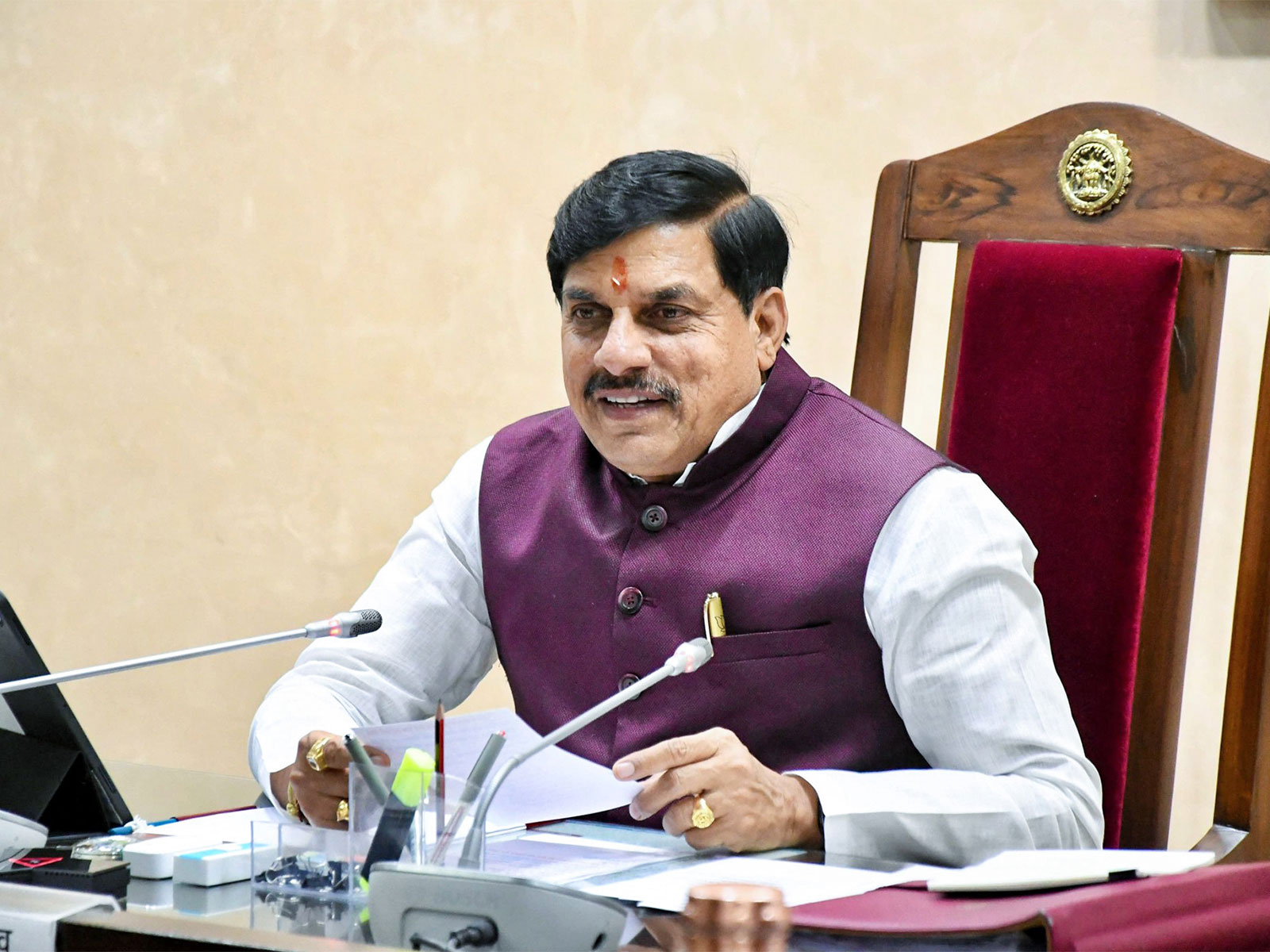 MP CM Mohan Yadav (File Photo / ANI)