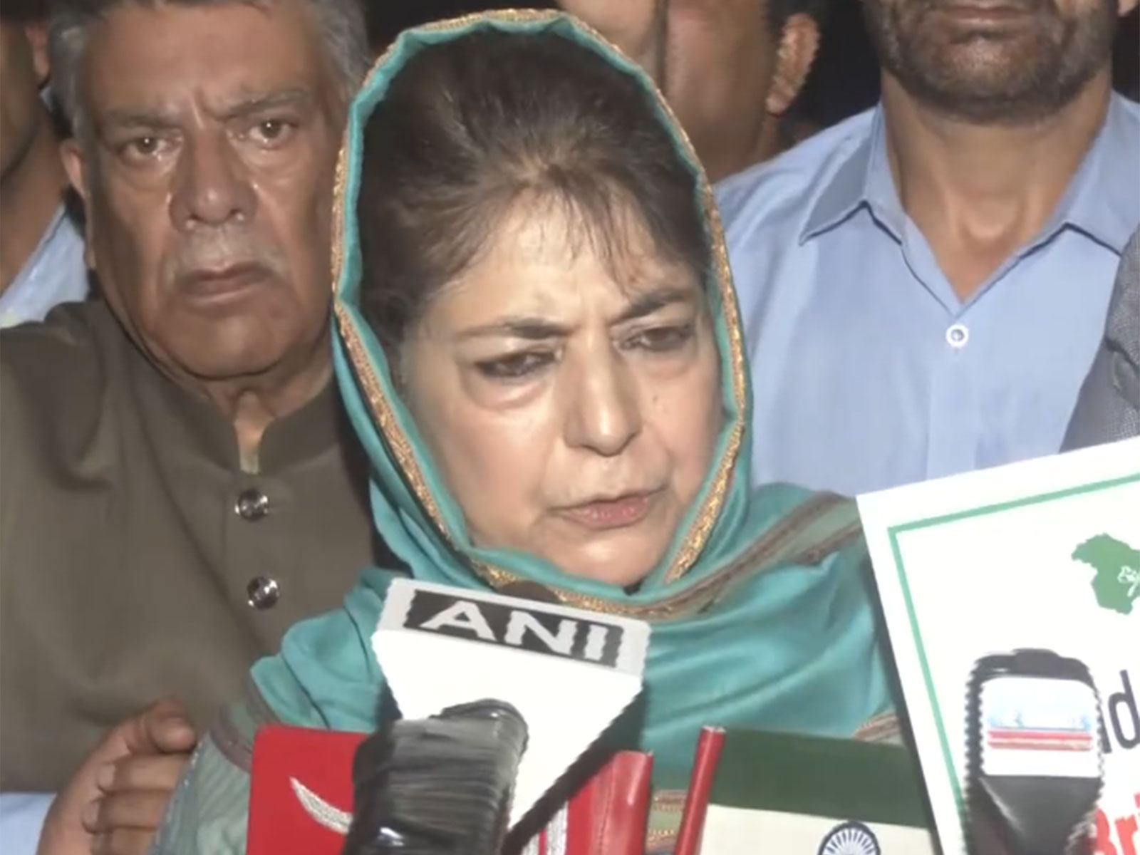 PDP chief Mehbooba Mufti (Photo/ANI)