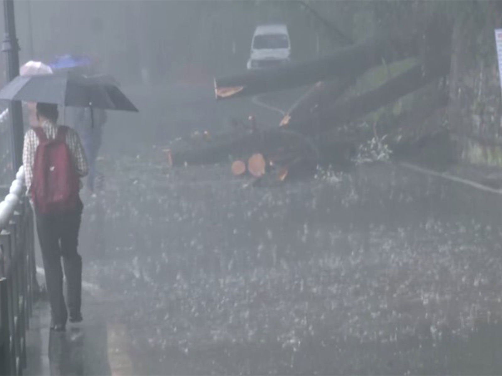 Monsoon rainfall disrupts life in Himachal Pradesh (Photo/ANI)