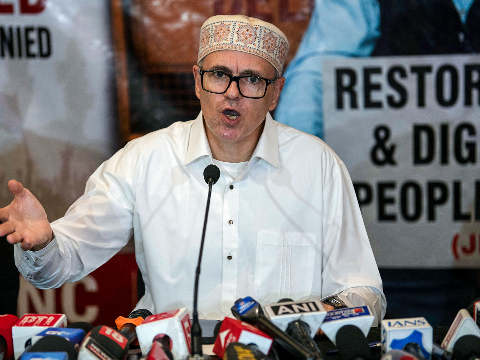 Jammu and Kashmir Chief Minister Omar Abdullah (Photo/ANI)