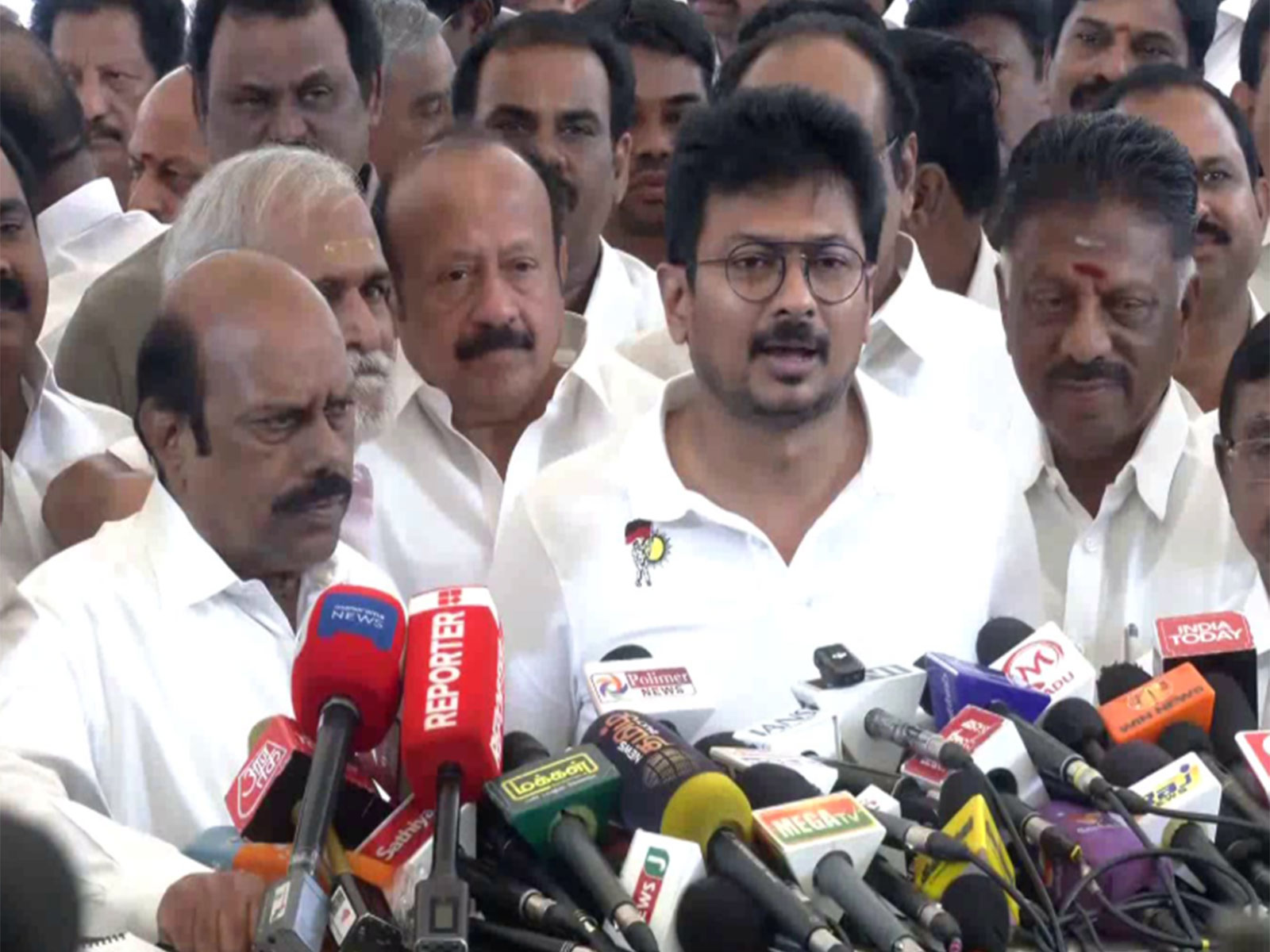 Tamil Nadu Leader of Opposition (LoP) and DMK leader Udhayanidhi Stalin (Photo/ANI)