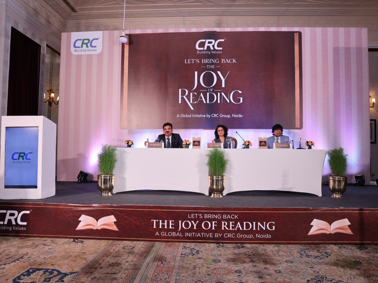 CRC Group Launches 'Let's Bring Back THE JOY OF READING', a Global CSR Initiative to Inspire a Culture of Reading