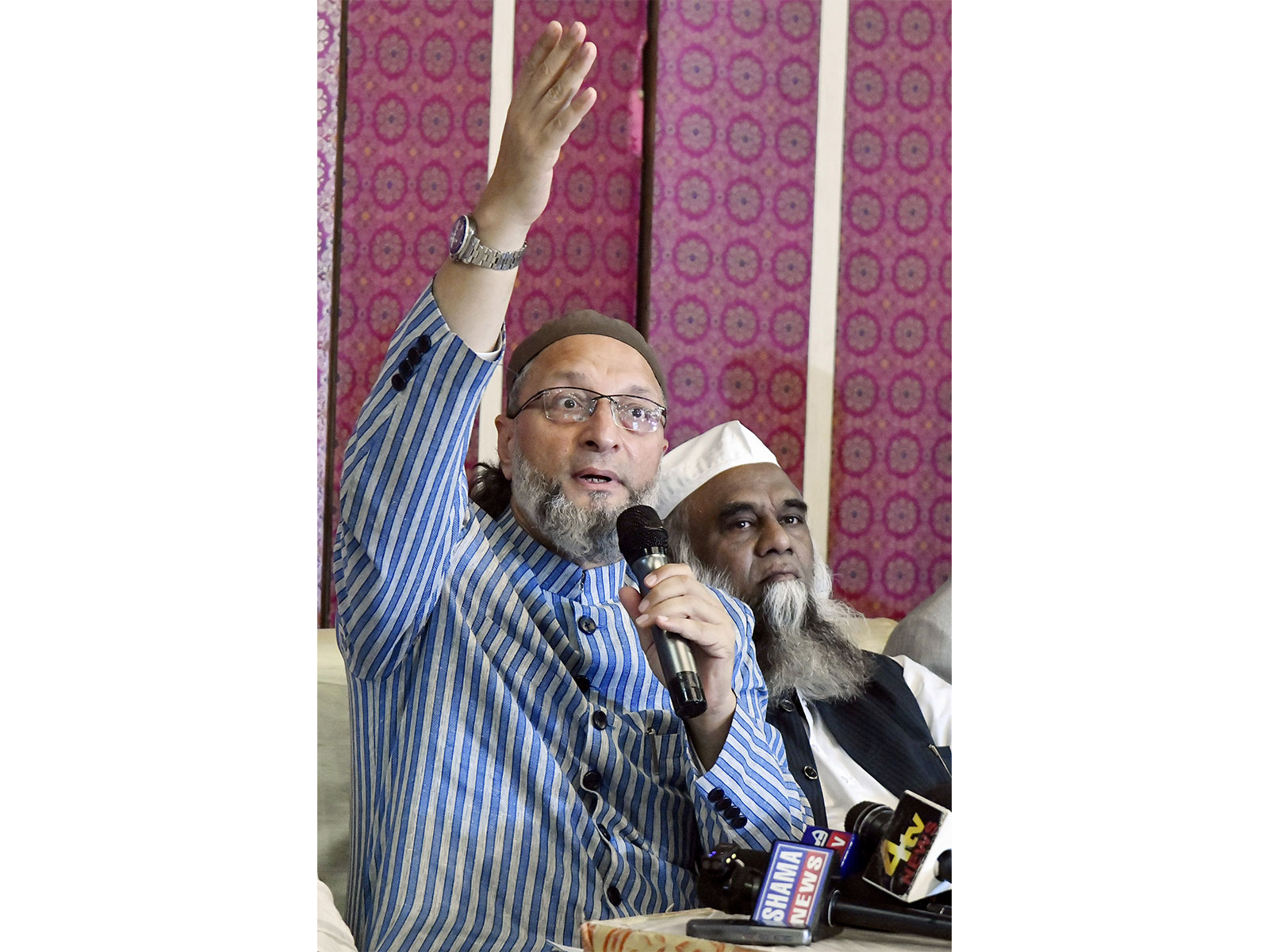 All India Majlis-e-Ittehadul Muslimeen (AIMIM) chief Asaduddin Owaisi (File Photo/ANI)