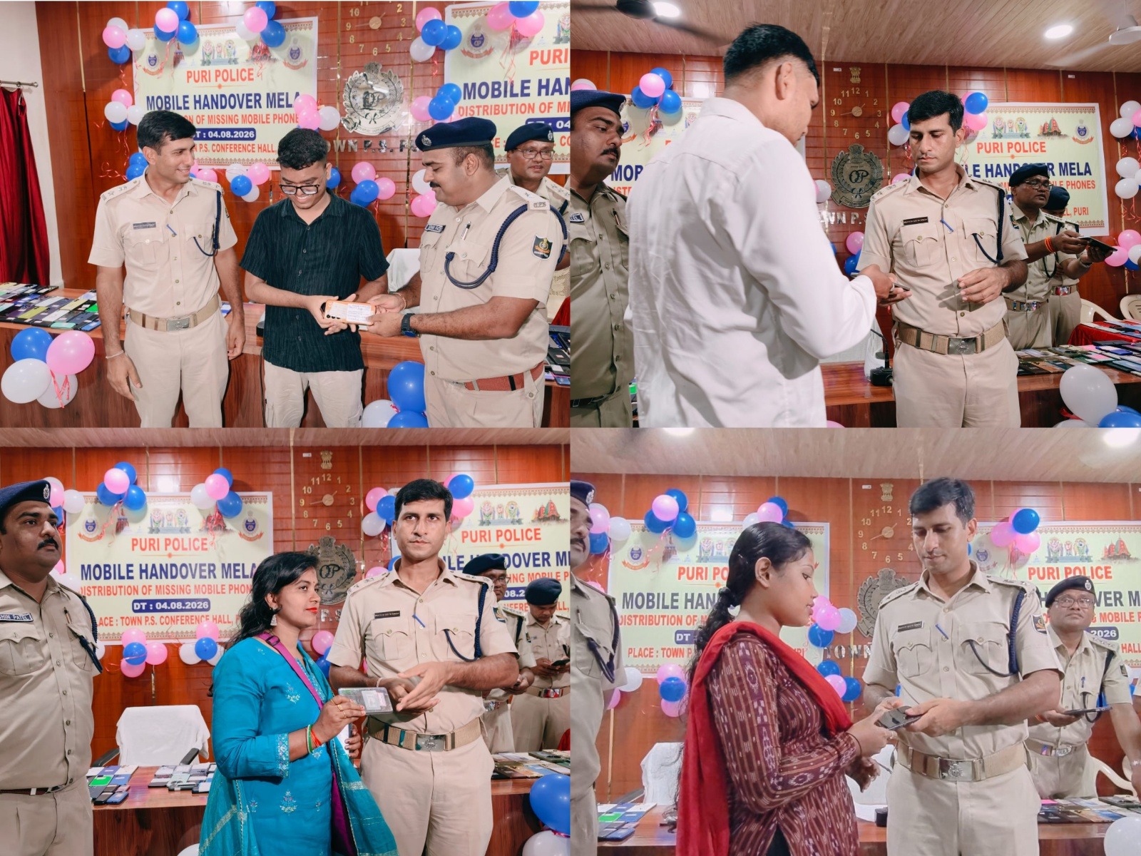 Odisha: Puri Police arrest 175 snatchers, recover 304 lost phones during Rath Yatra 2026 (Photo/ANI)
