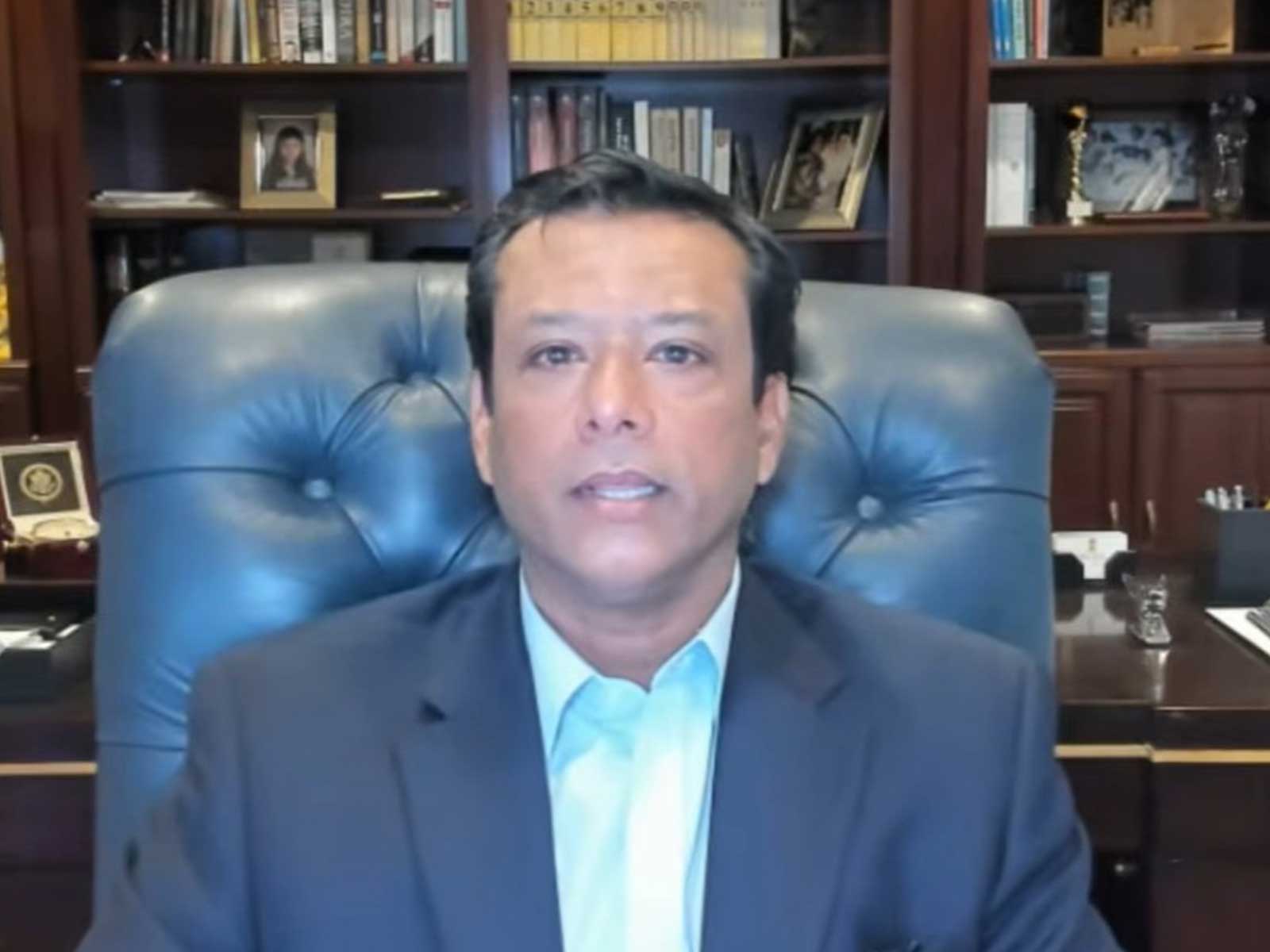  Former Bangladesh Prime Minister Sheikh Hasina's son and her former advisor Sajeeb Wazed  (Photo/Youtube/@FCCSouthAsia)