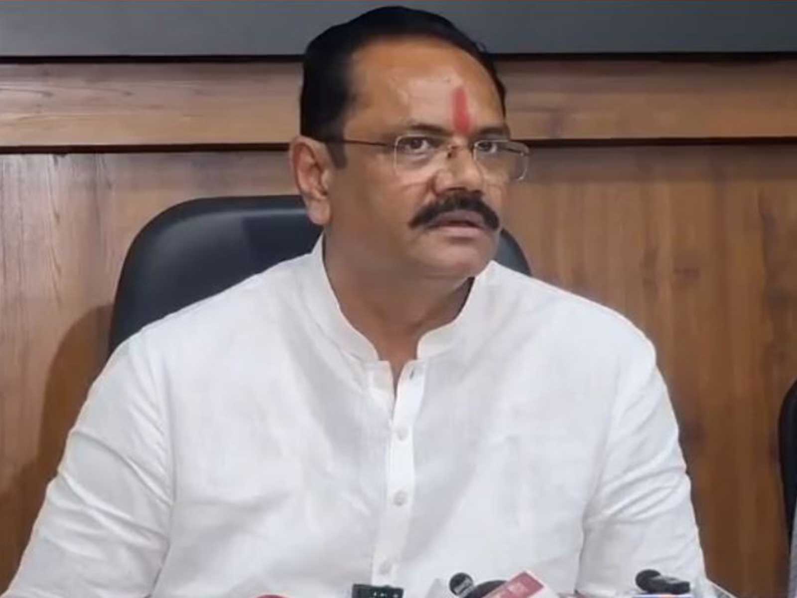Gujarat's Agriculture Minister Jitubhai Vaghani (Photo/ANI)