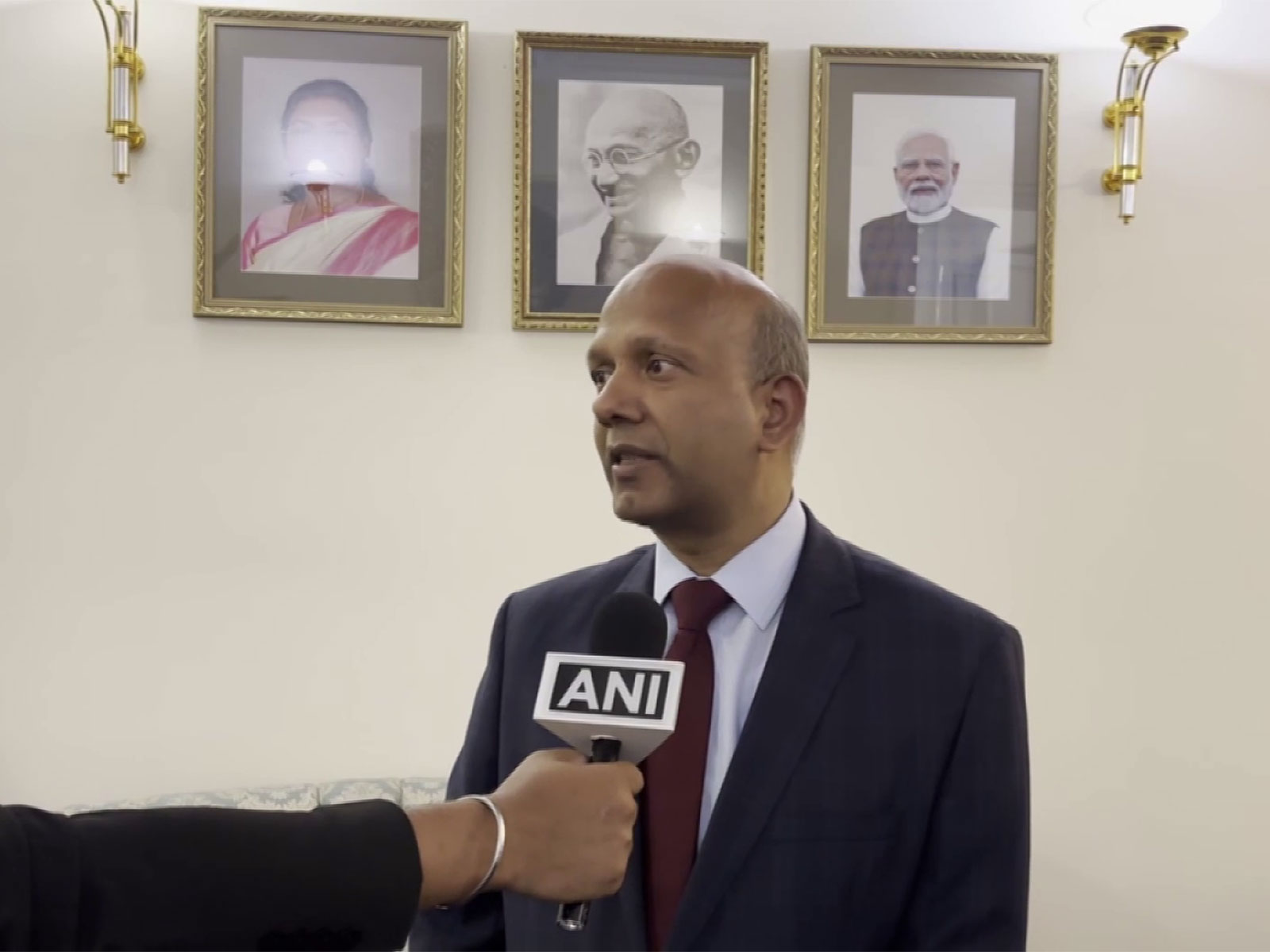 India's Ambassador to Russia Vinay Kumar (Photo/ANI)