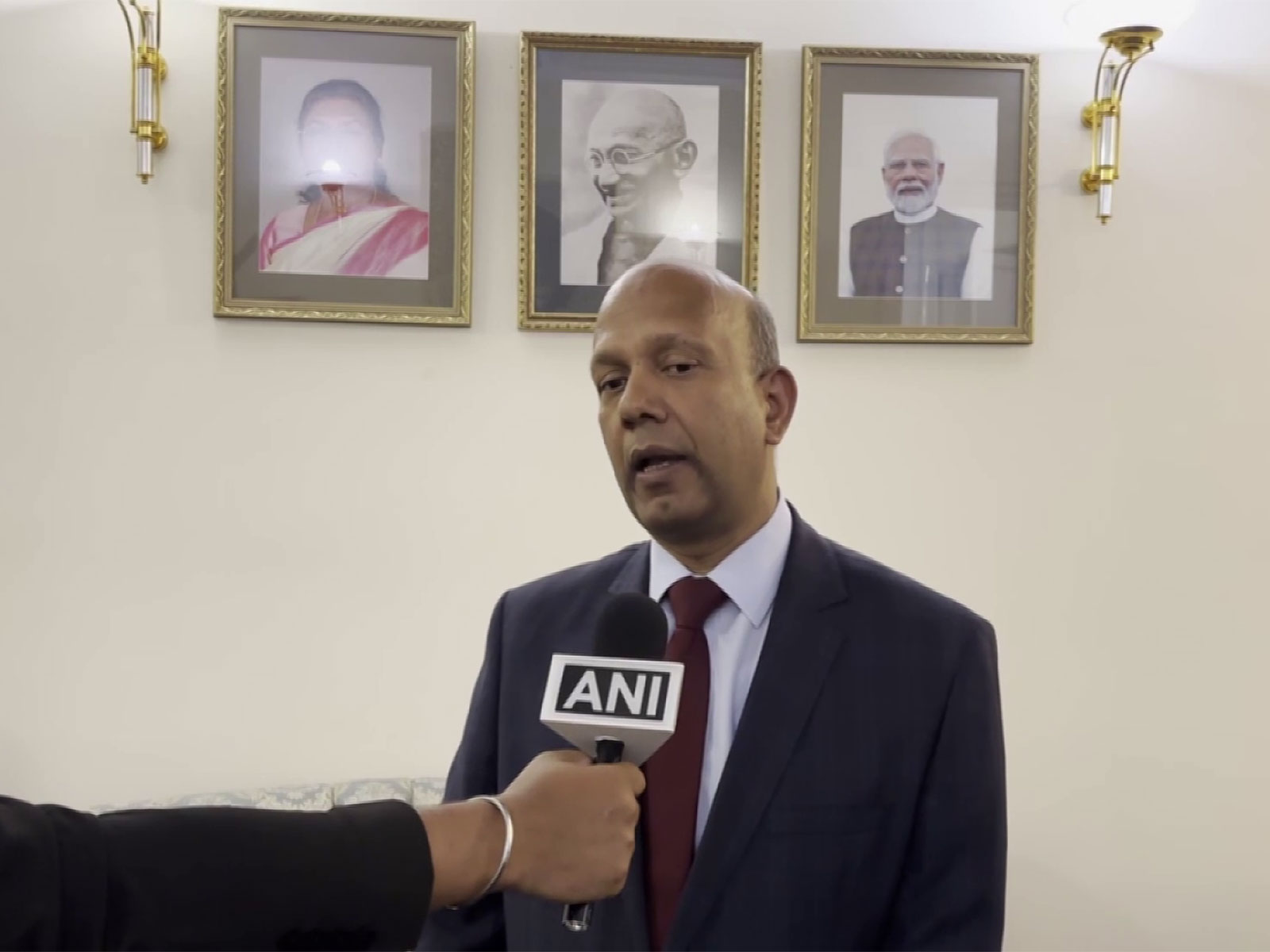 India's Ambassador to Russia, Vinay Kumar (Photo/ANI) 
