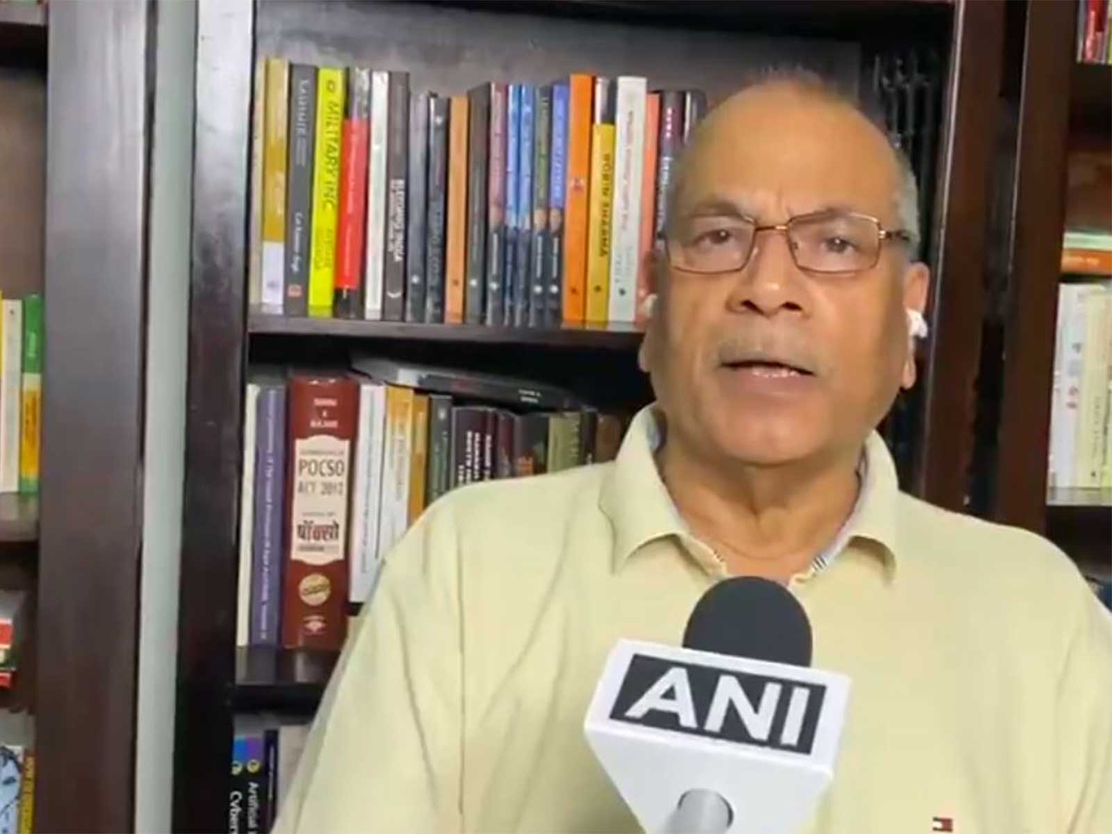 Former Uttar Pradesh Director General of Police Vikram Singh (Photo/ANI)