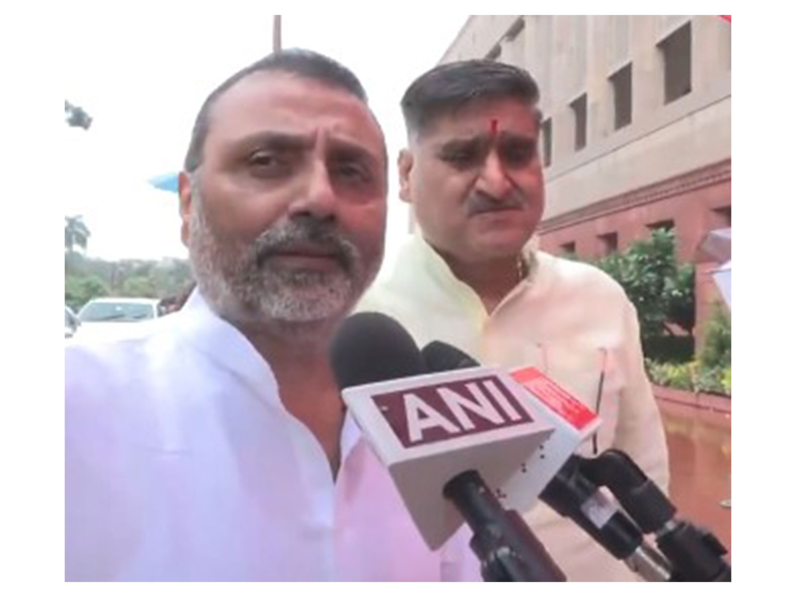BJP MP and Parliamentary Standing Committee on Communications and Information Technology chairperson Nishikant Dubey  (Photo/ANI)