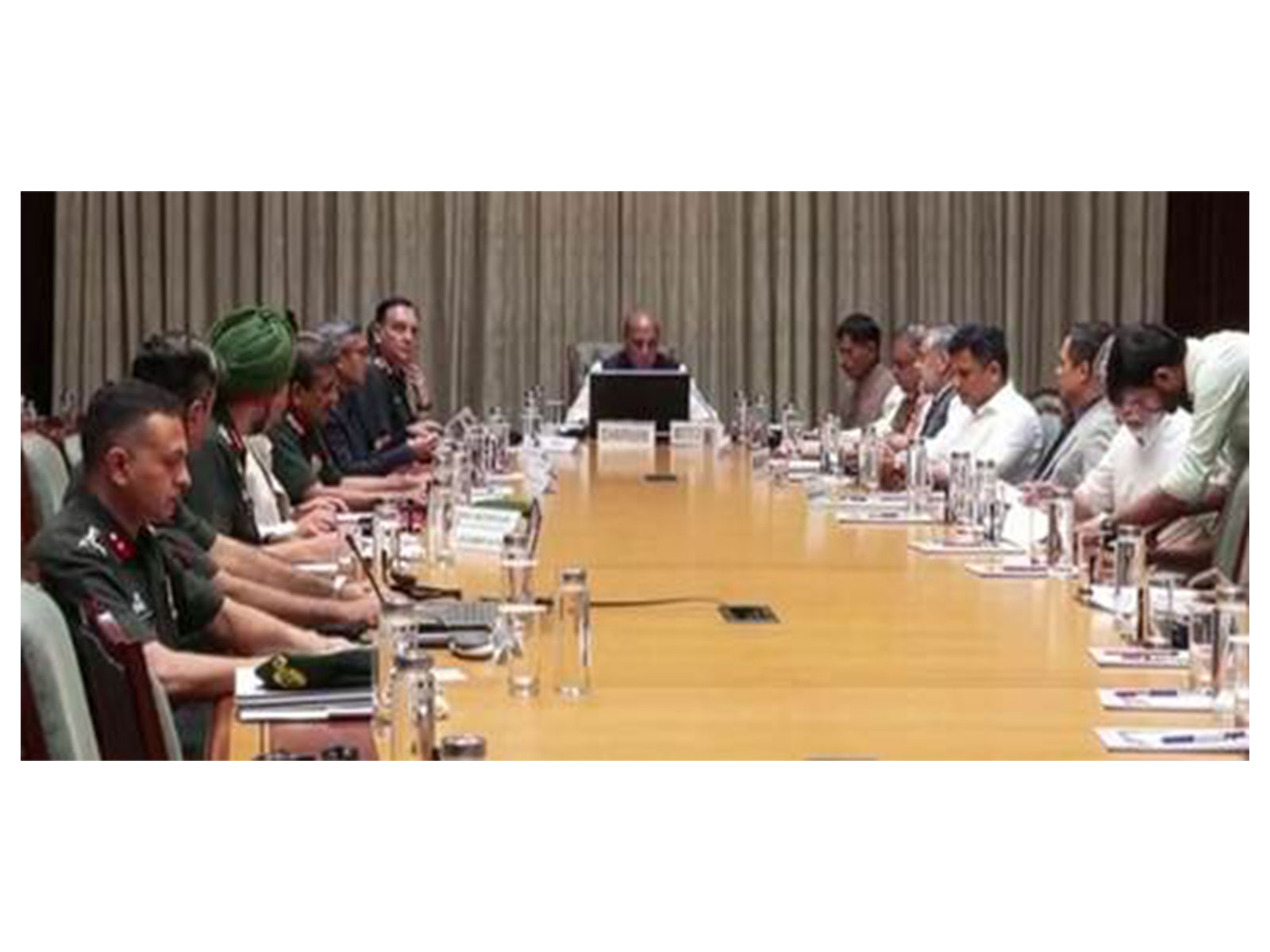 Defence Minister Rajnath Singh chaired a meeting of the Parliamentary Consultative Committee (Photo/PIB)