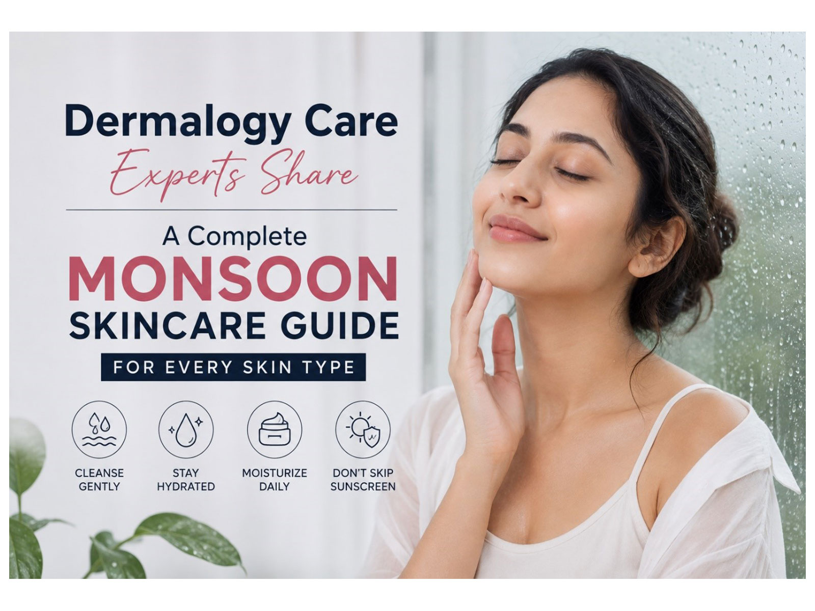 Dermalogy Care Experts Share a Complete Monsoon Skincare Guide for Every Skin Type