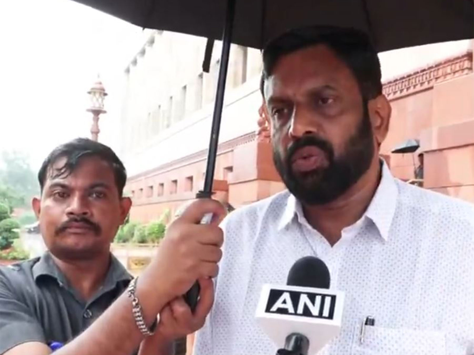  CPI MP P Sandosh Kumar (Photo/ANI)
