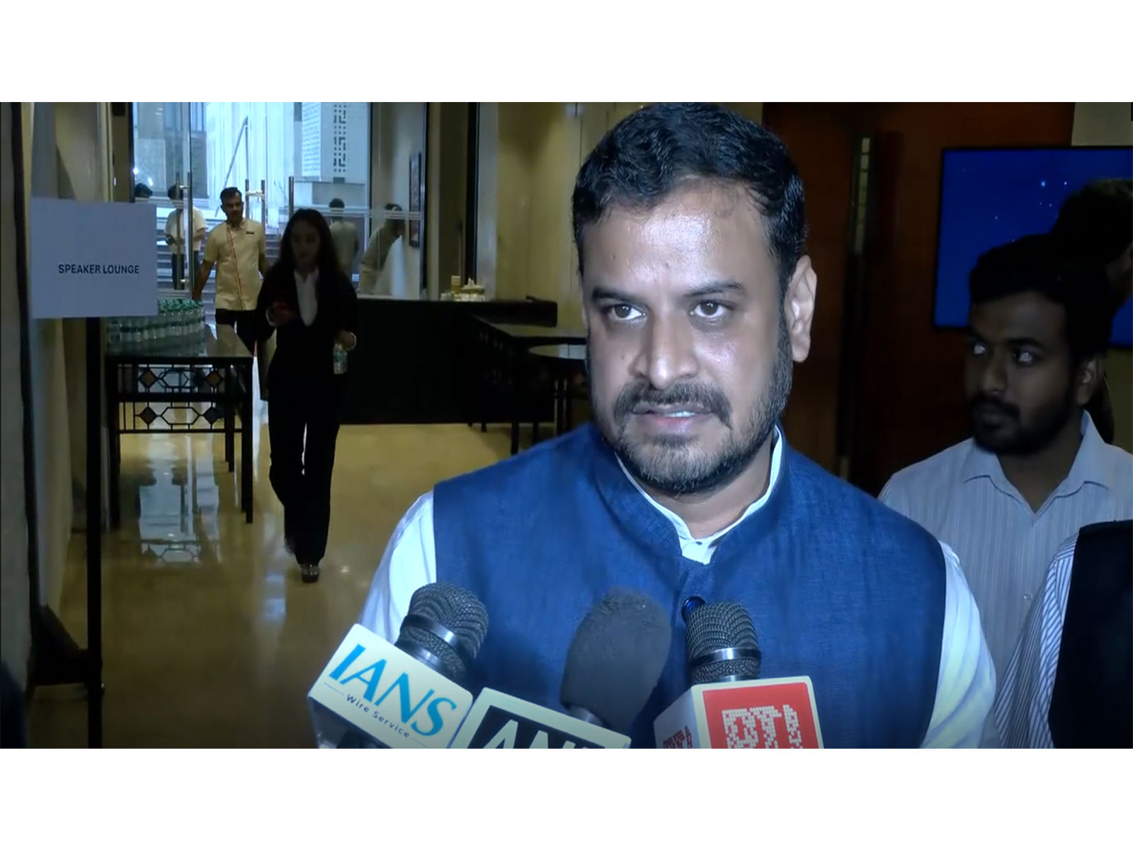 Anup Sanjay Dhotre, Member of Parliament and Member, Parliamentary Standing Committee on Communications and IT (Photo/ANI)