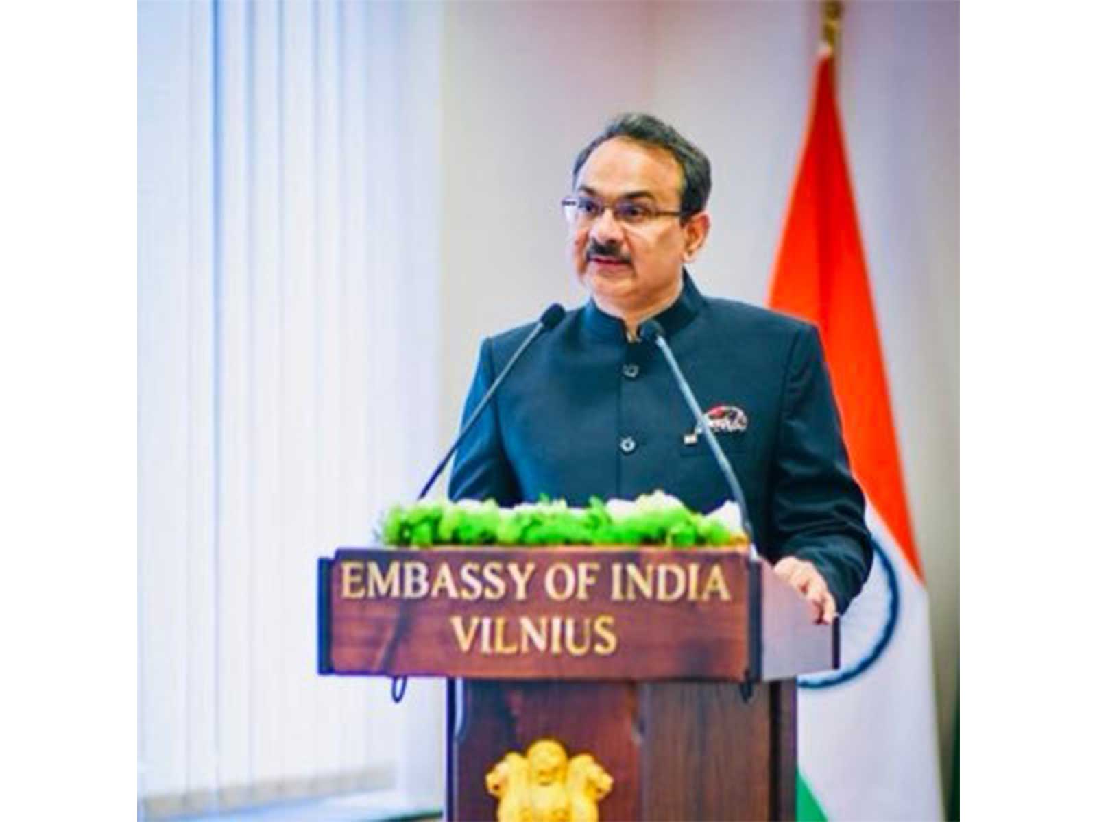 Ambassador Devesh Uttam (Photo/X@uttamdev)