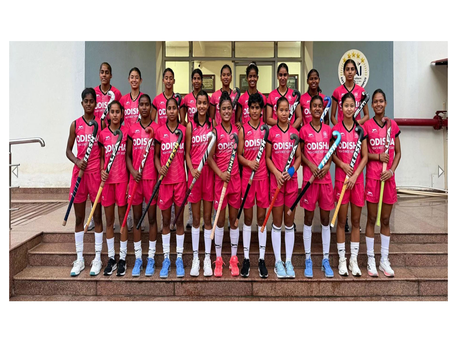 Indian junior women's team. (Photo/HI)  